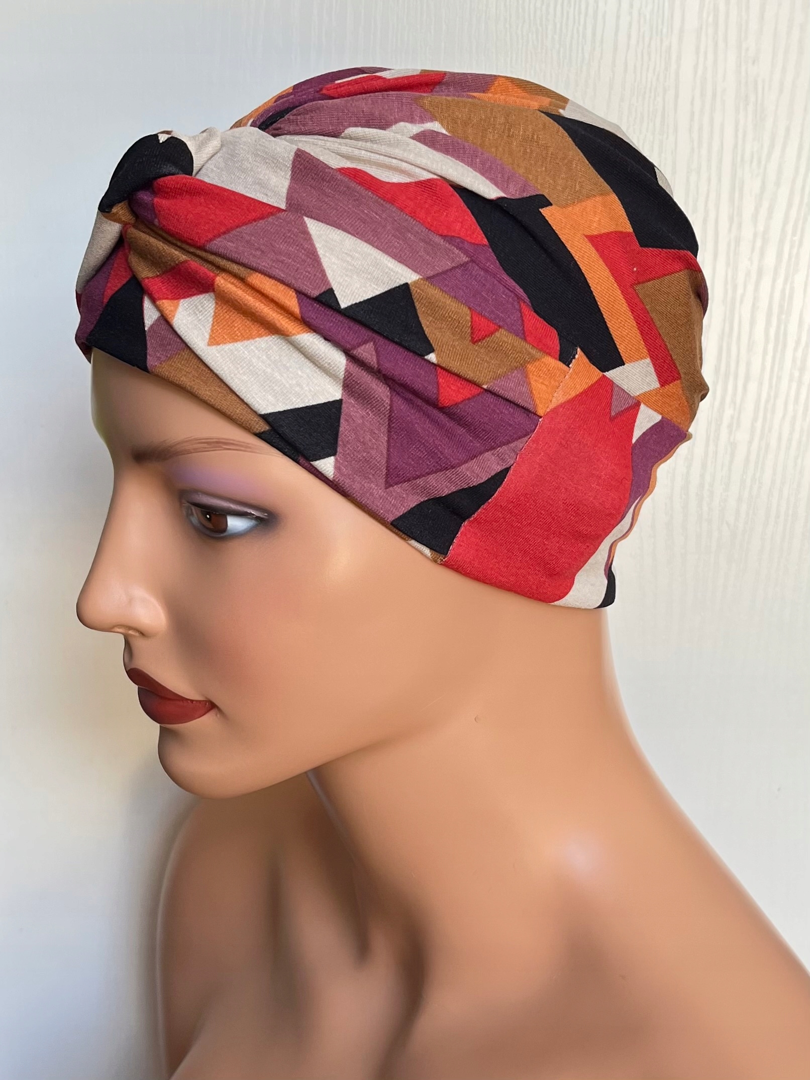 Turban damski Sara 377 czapka wiosenna marszczona także po chemioterapii Kod producenta chusta po chemioterapii