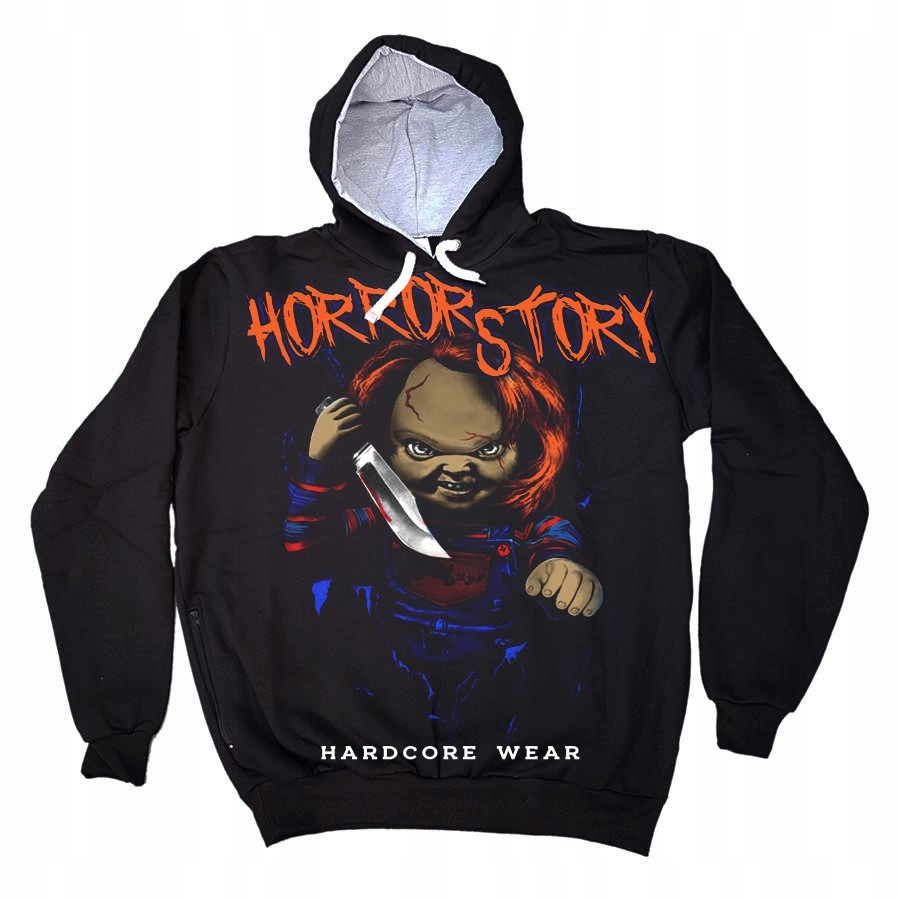 

S Bluza Laleczka chucky lalka czaki kangurka