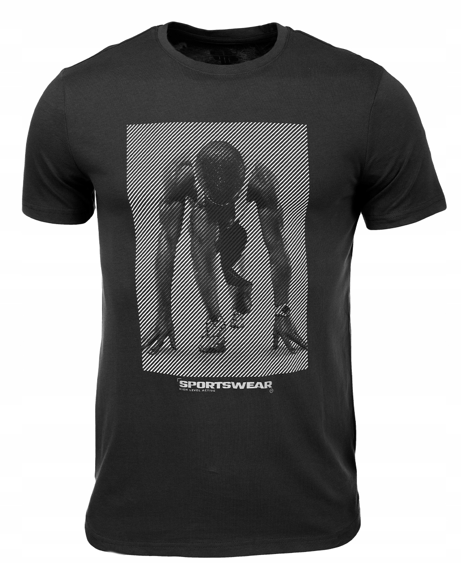 

4F Koszulka męska tshirt sportowy bawełna r.XL