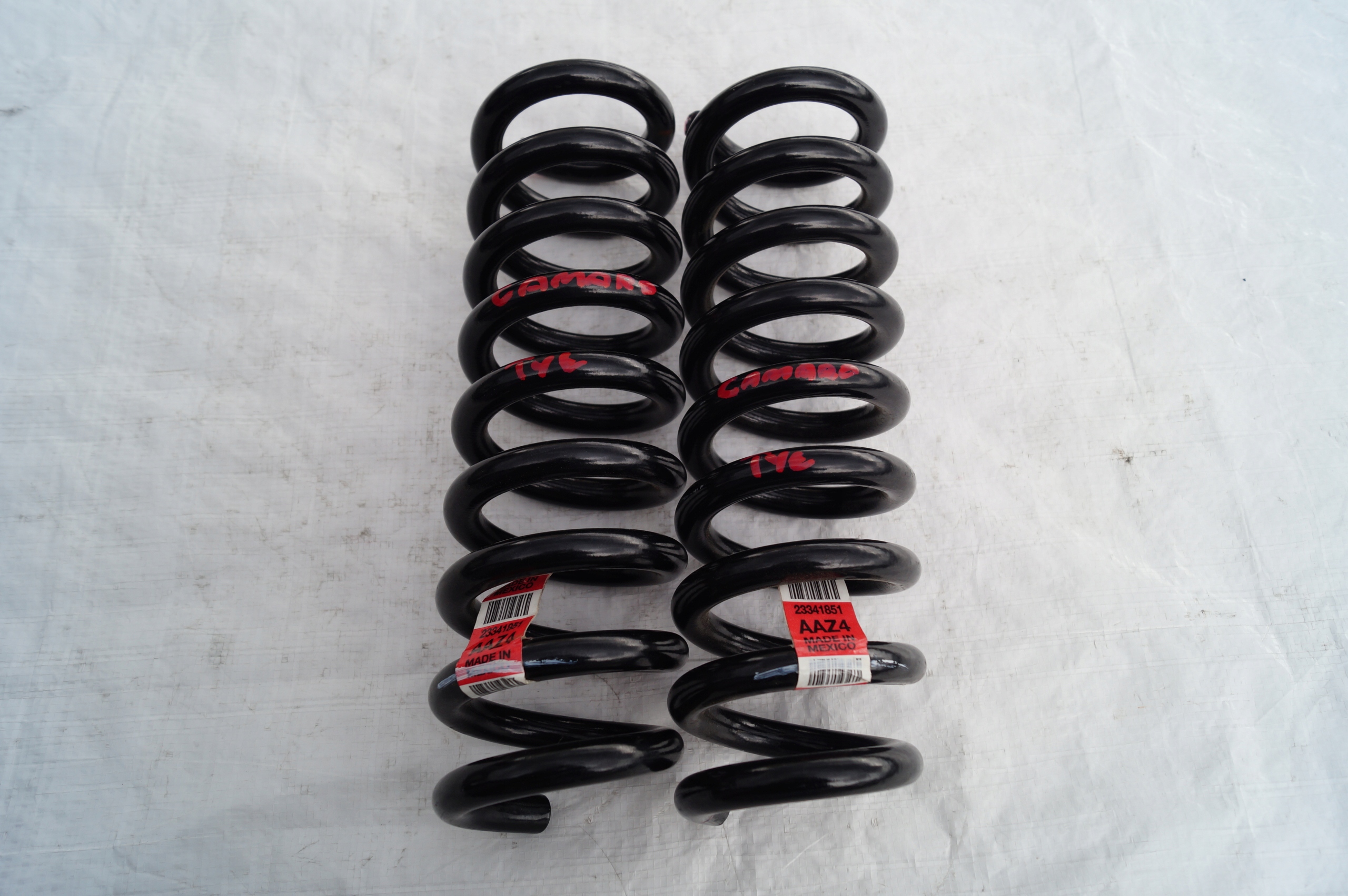 springs rear part left right CHEVROLET CAMARO VI 16