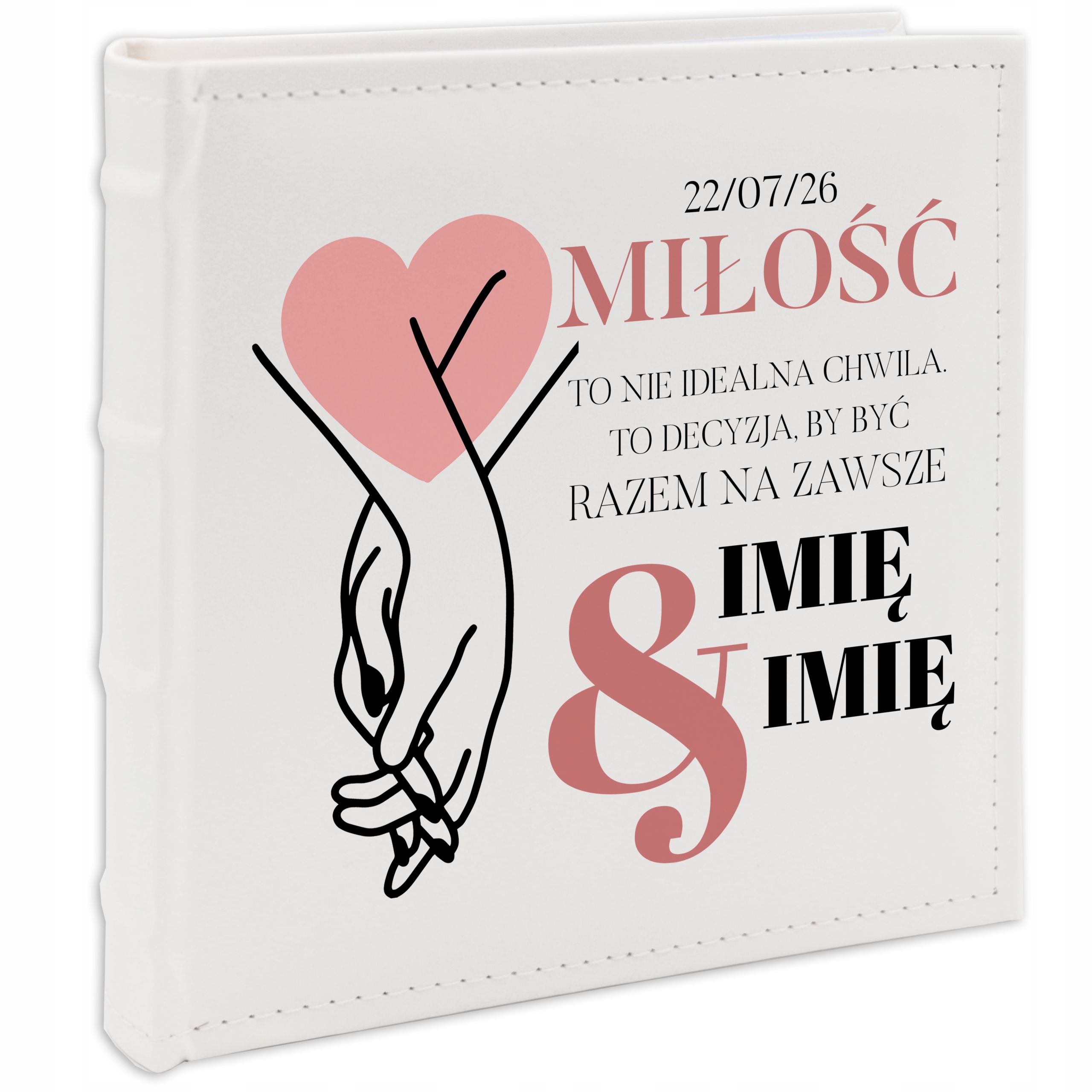 Album Na Fotografie Ekokůže 200 Fotografií Spolu Navždy *jména Datum* Dárek