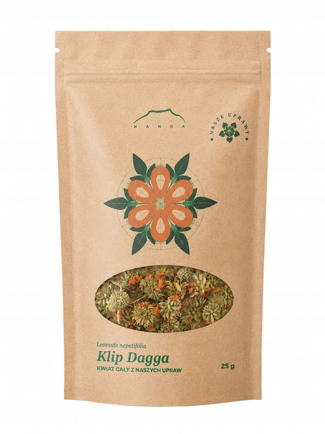 Klip dagga Leonotis nepetifolia kwiat 25 g Nanga