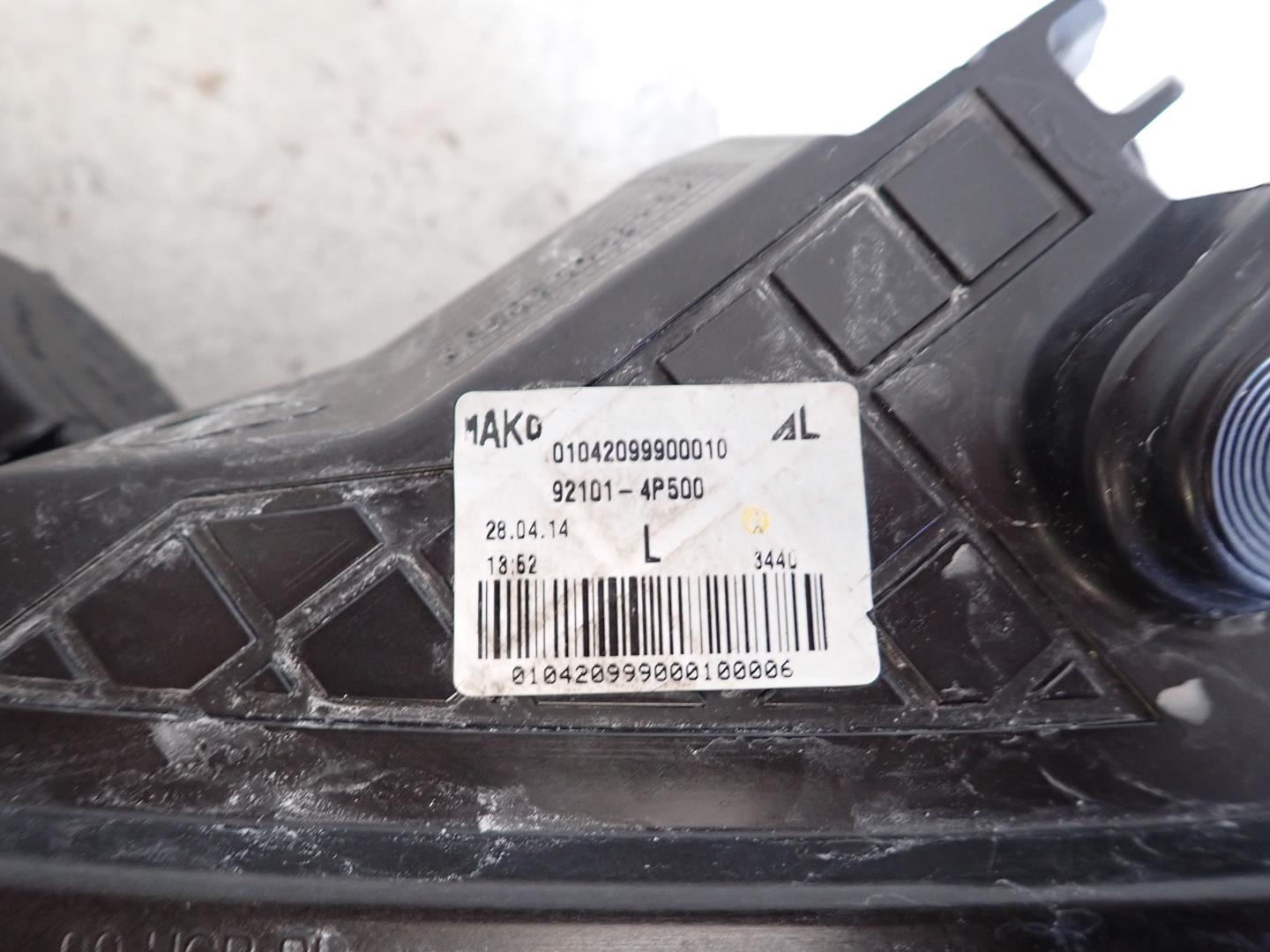 light front front left HYUNDAI I20 LIFT 2012-2015 92101-4P500