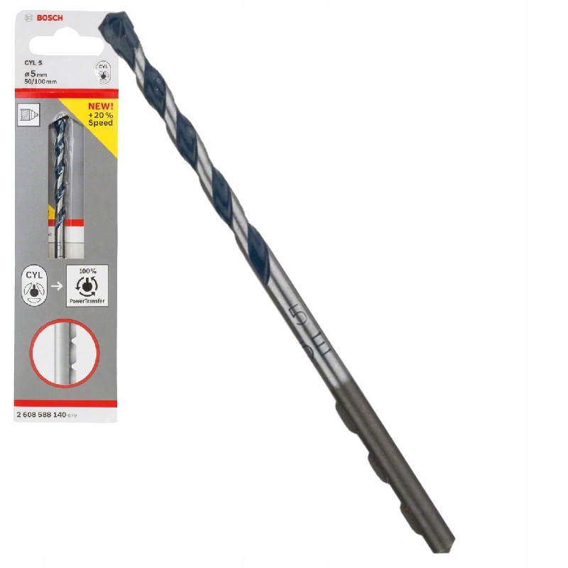 

Wiertło Do Betonu I Kamienia CYL-5 5x100mm Bosch