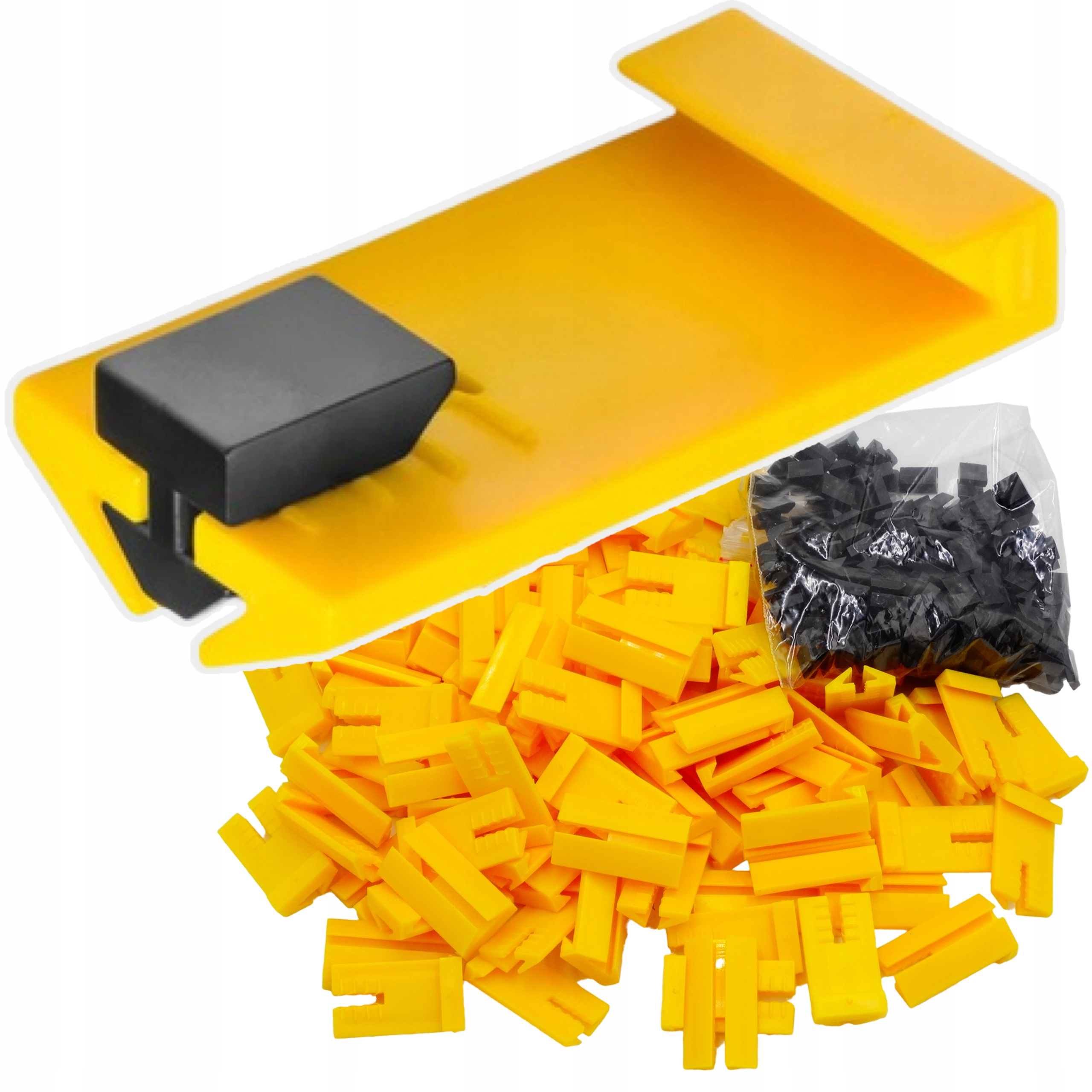 System mocowań do listew tynkarskich uchwyt 100 sztuk uchwytów