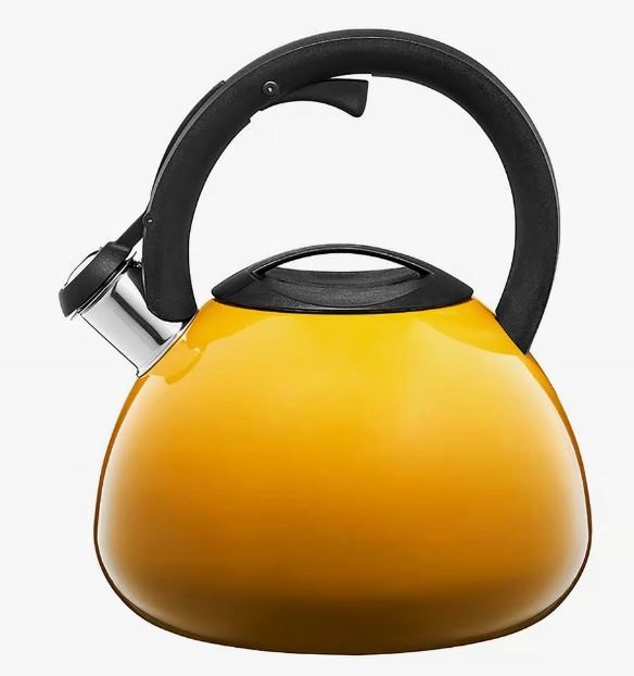 

Czajnik z gwizdkiem Ombre 3 l musztardowy Ambition