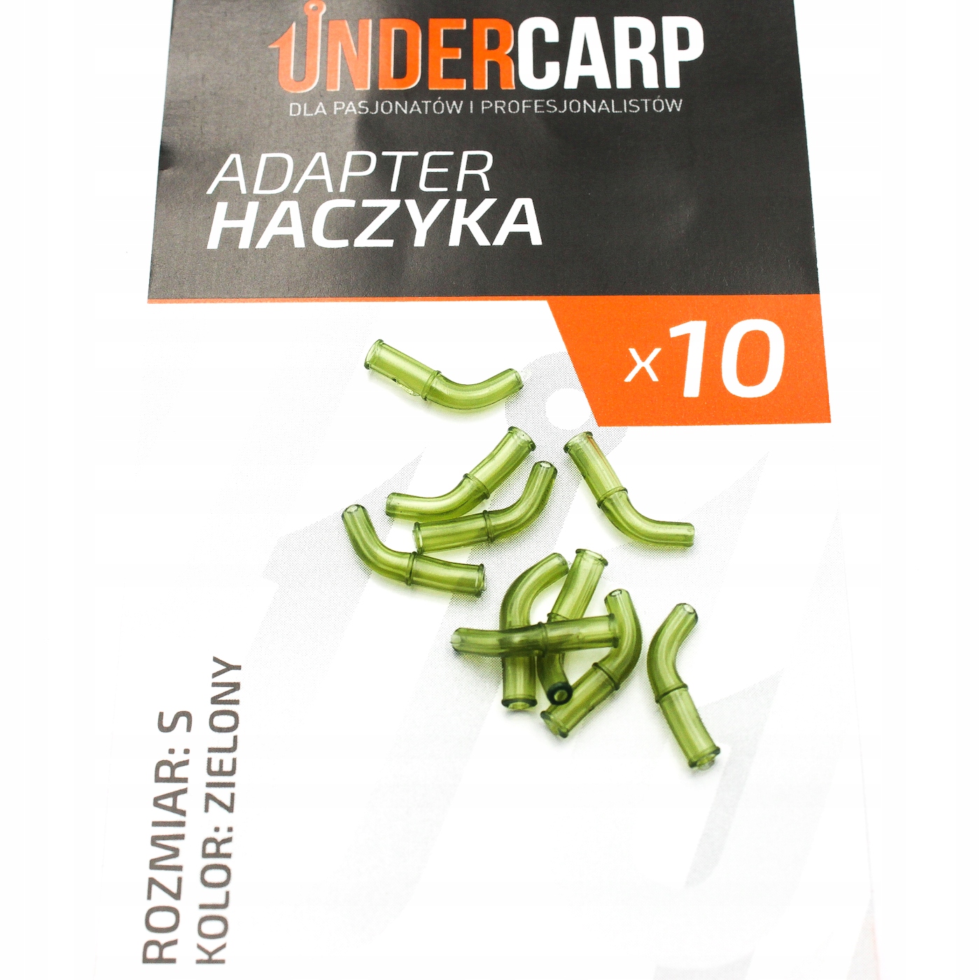 Adapter haczyka S zielony Undercarp
