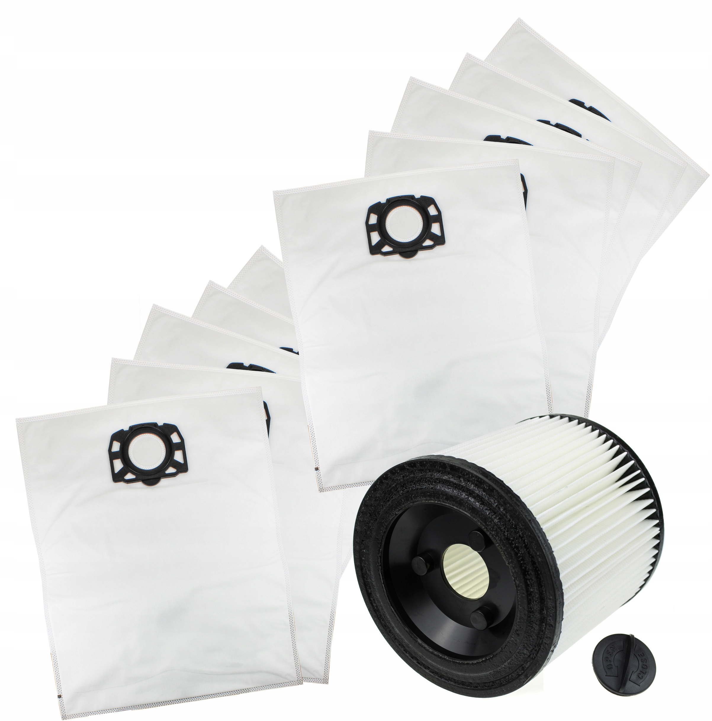 Filtr Worki 10szt Do Stanley SX20P SXVC20 SXVC30