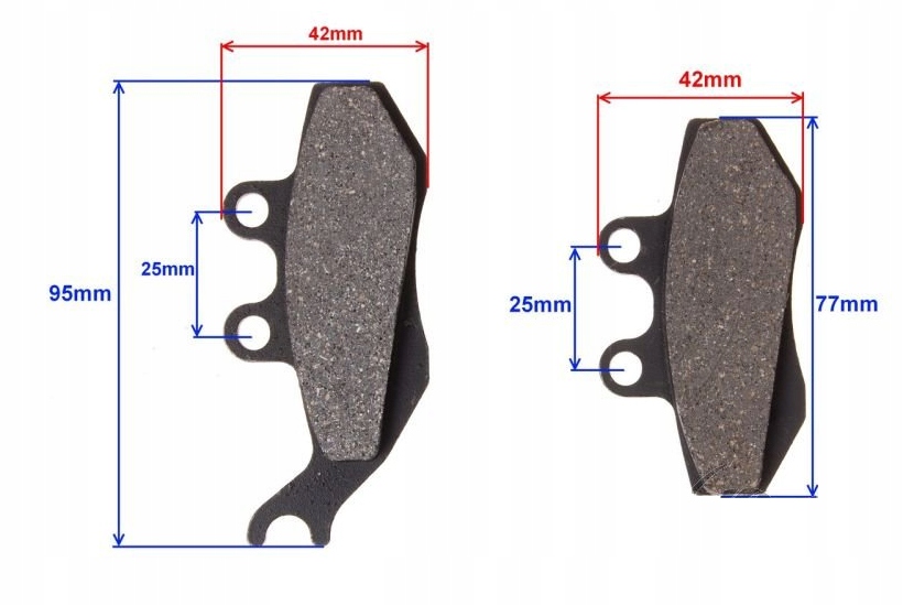 PRZEDNIE KLOCKI HAMULCA PRZÓD APRILIA RX 50 RACING