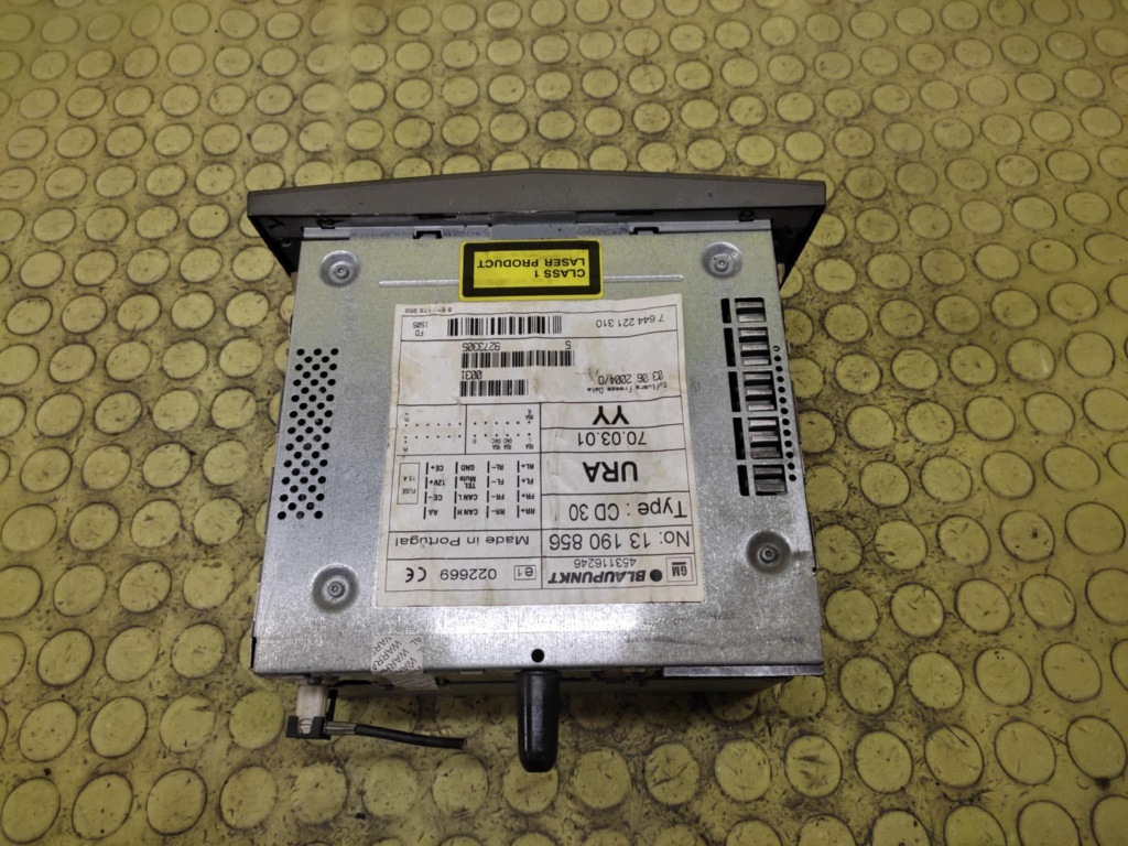 OPEL ASTRA H RADIO 13190856
