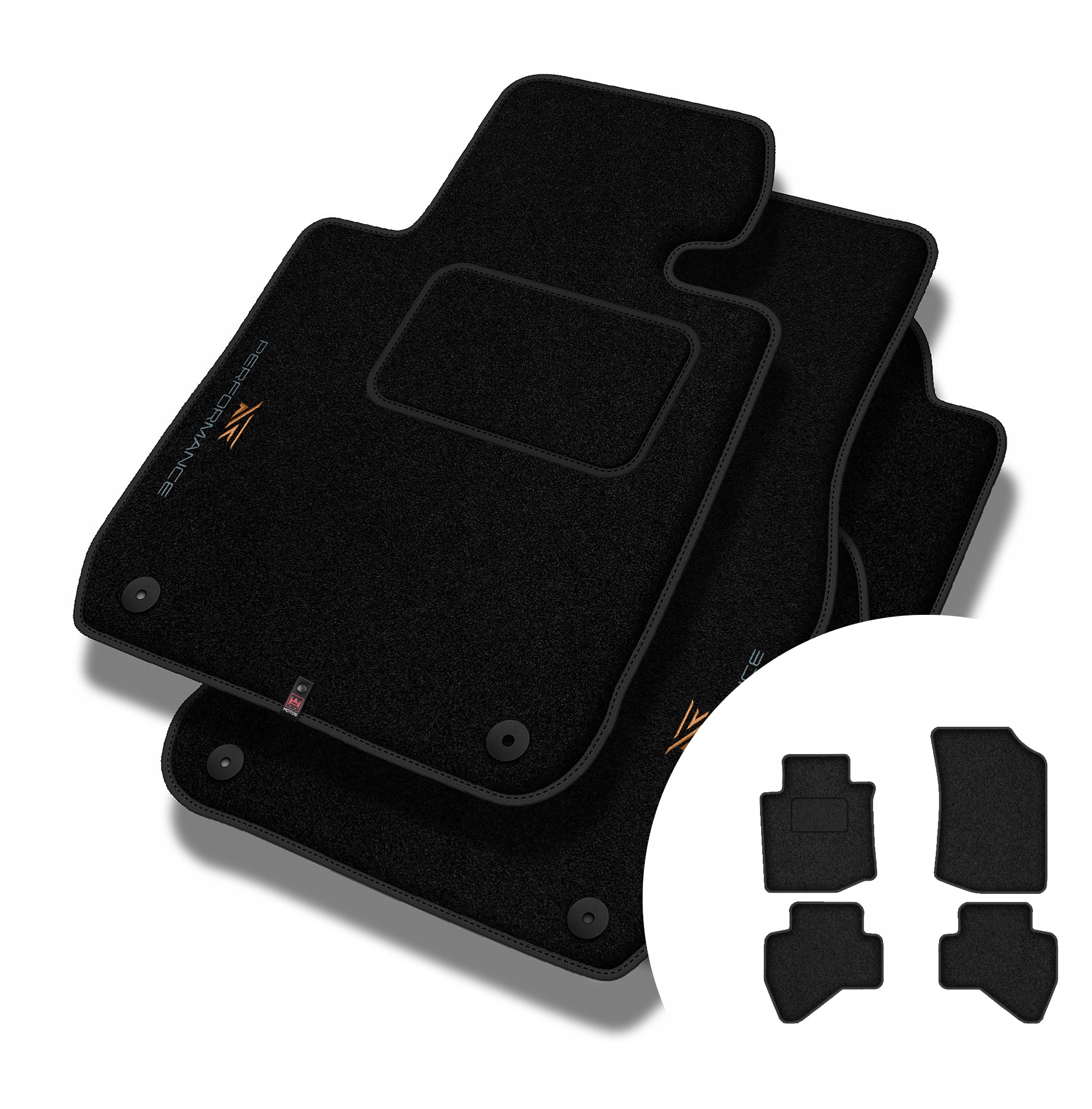 Velurové koberce Performance pro Toyota Aygo I 2005-2014