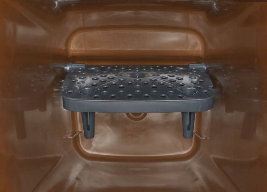 POJEMNIK NA ODPADY BIO 120L BRĄZOWY ESE Pojemność pojedynczego kosza 1 l