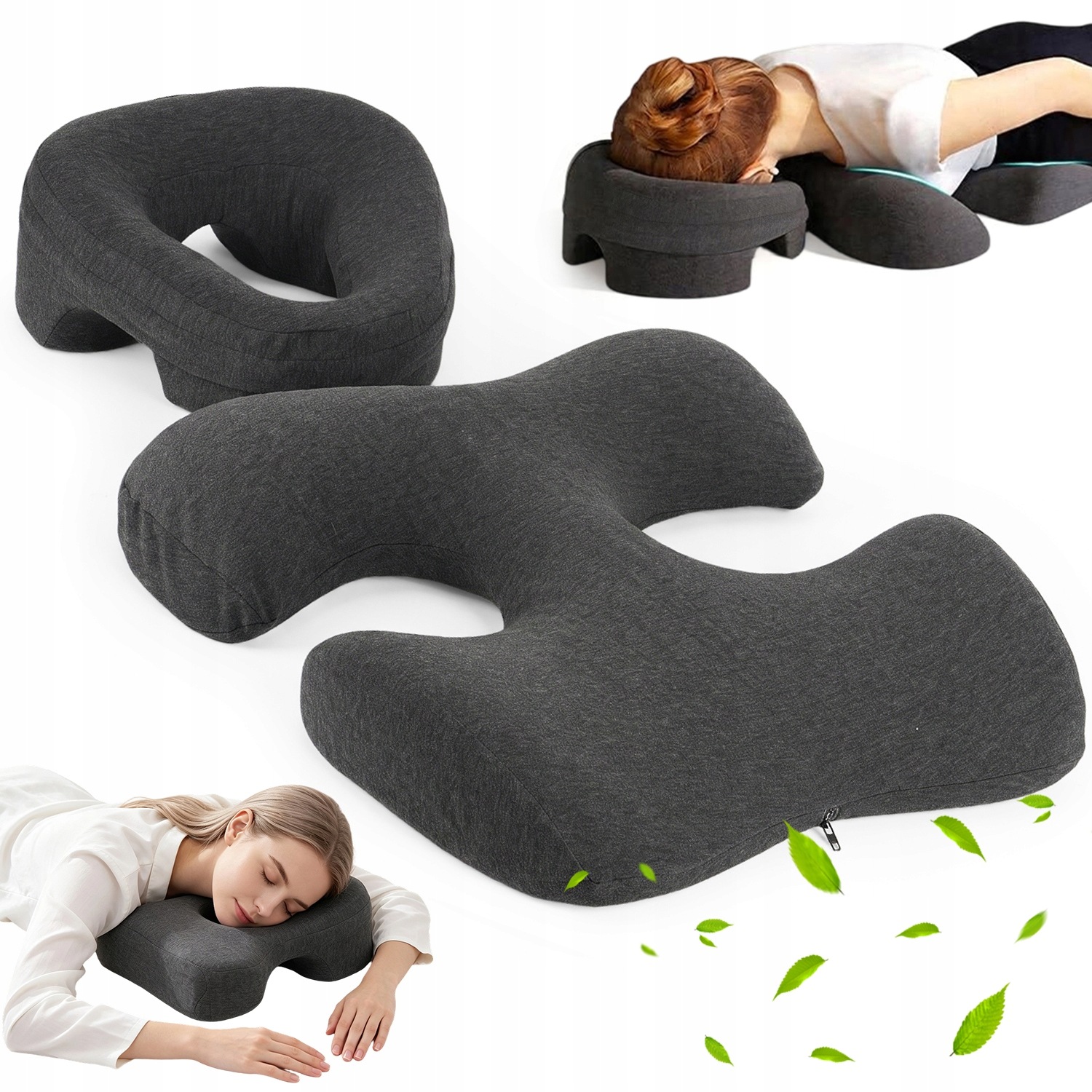 Polštář K Masážnímu Lůžku S Pamětí T-shape Pro Ošetřovací Procedury