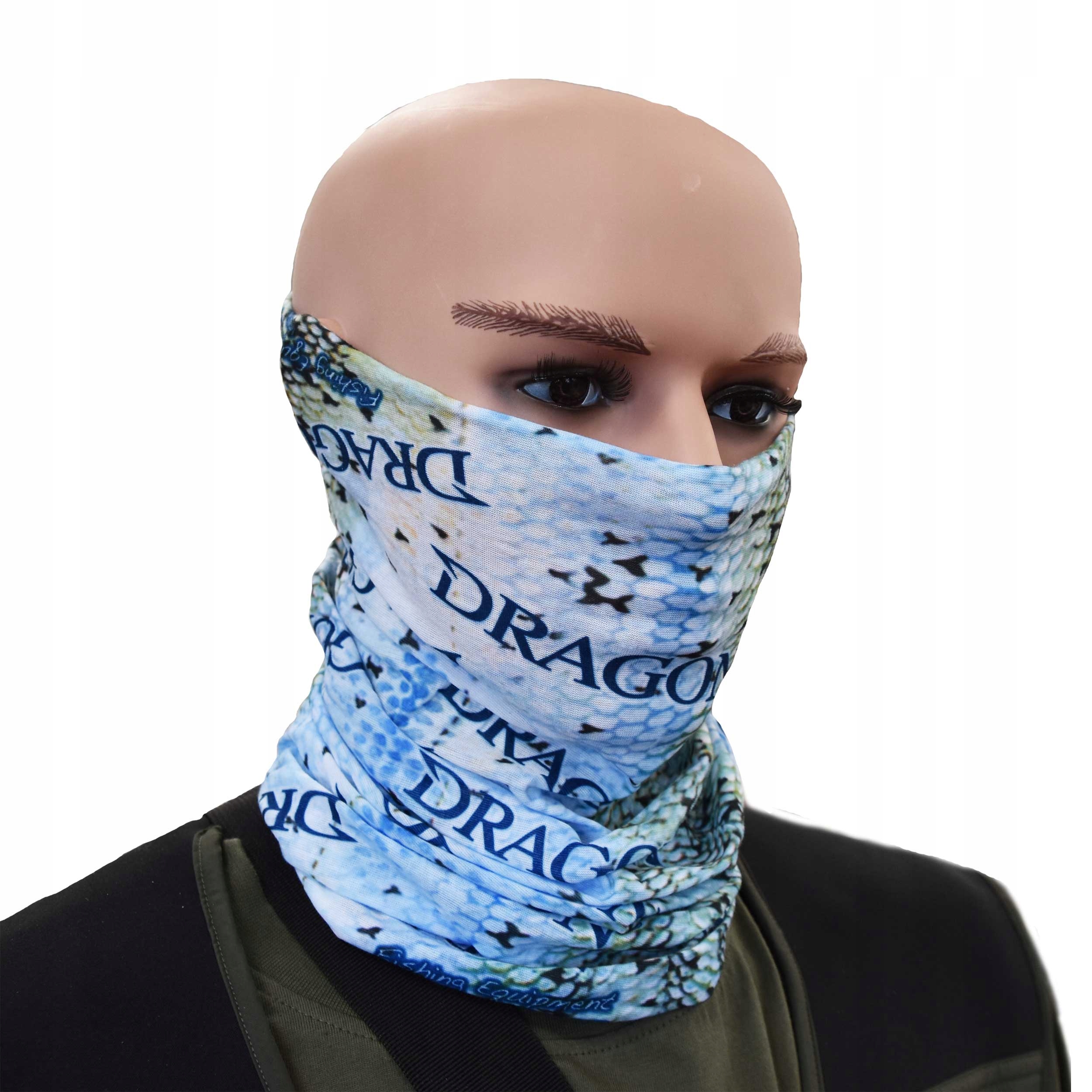 

Osłona Twarzy komin buff bandana Dragon łosoś