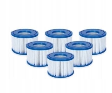 6x Filtr Bestway 60311 Typ VI Basen Spa Jacuzzi