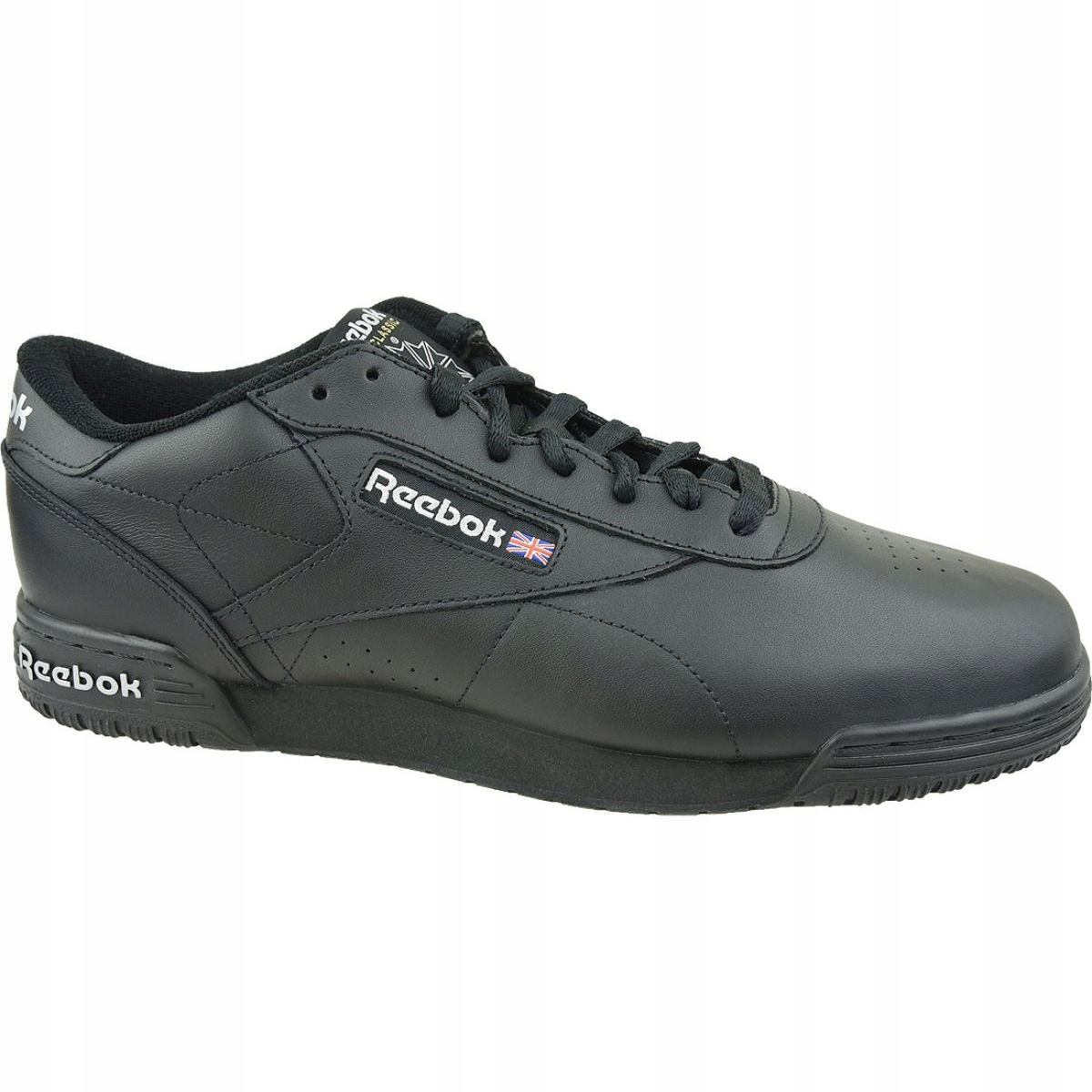 

Czarne Skóra naturalna Buty Reebok r.45
