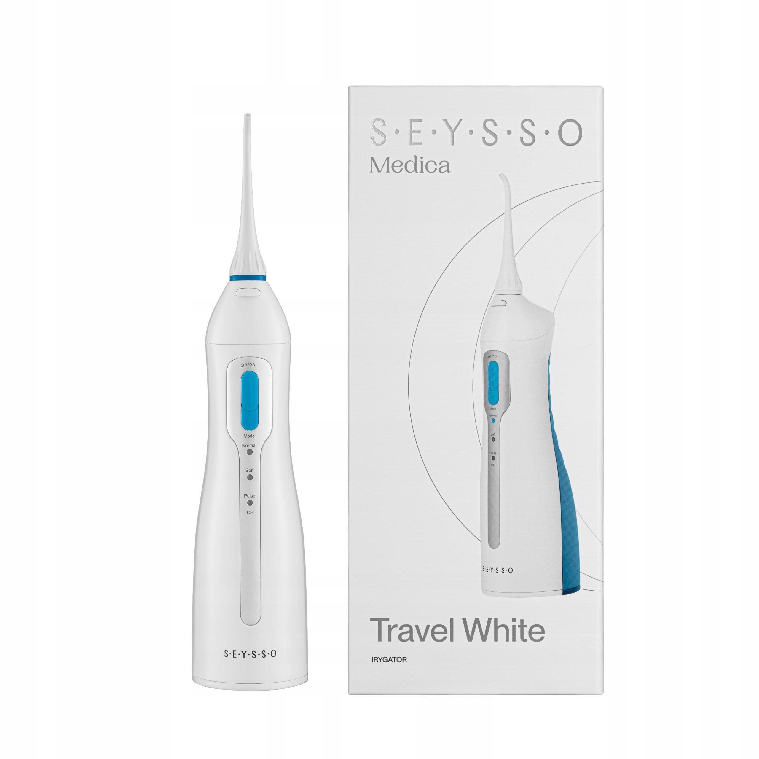 Irygator dentystyczny Seysso Medica Travel bezprzewodowy do zębów