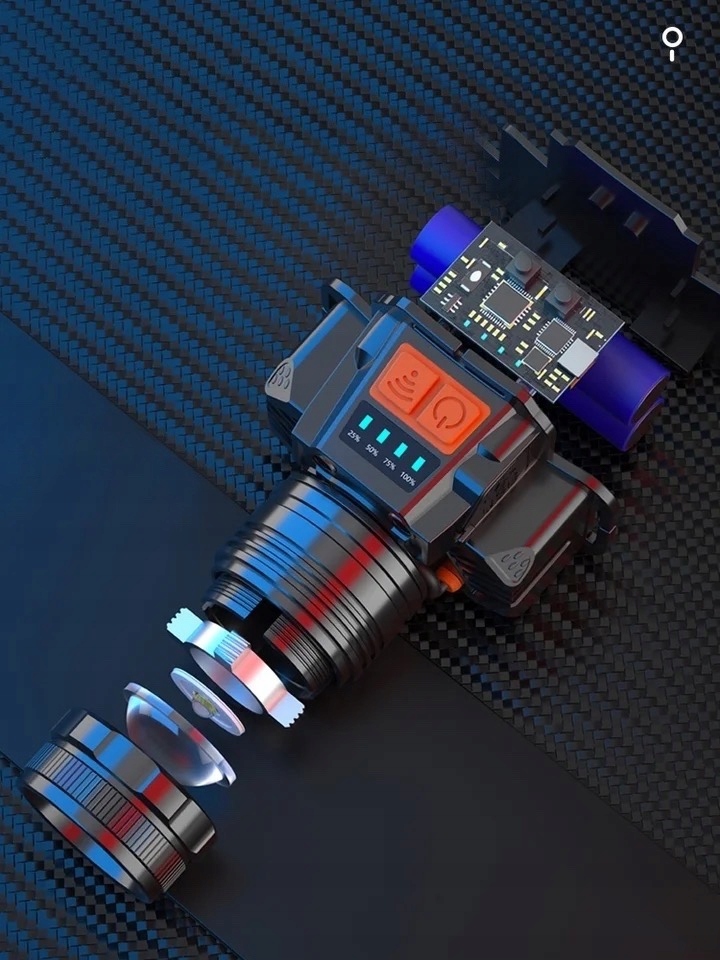 10W СВІТЛОДІОДНИЙ ЛІХТАРИК POWERBANK ДАТЧИК РУХУ USB