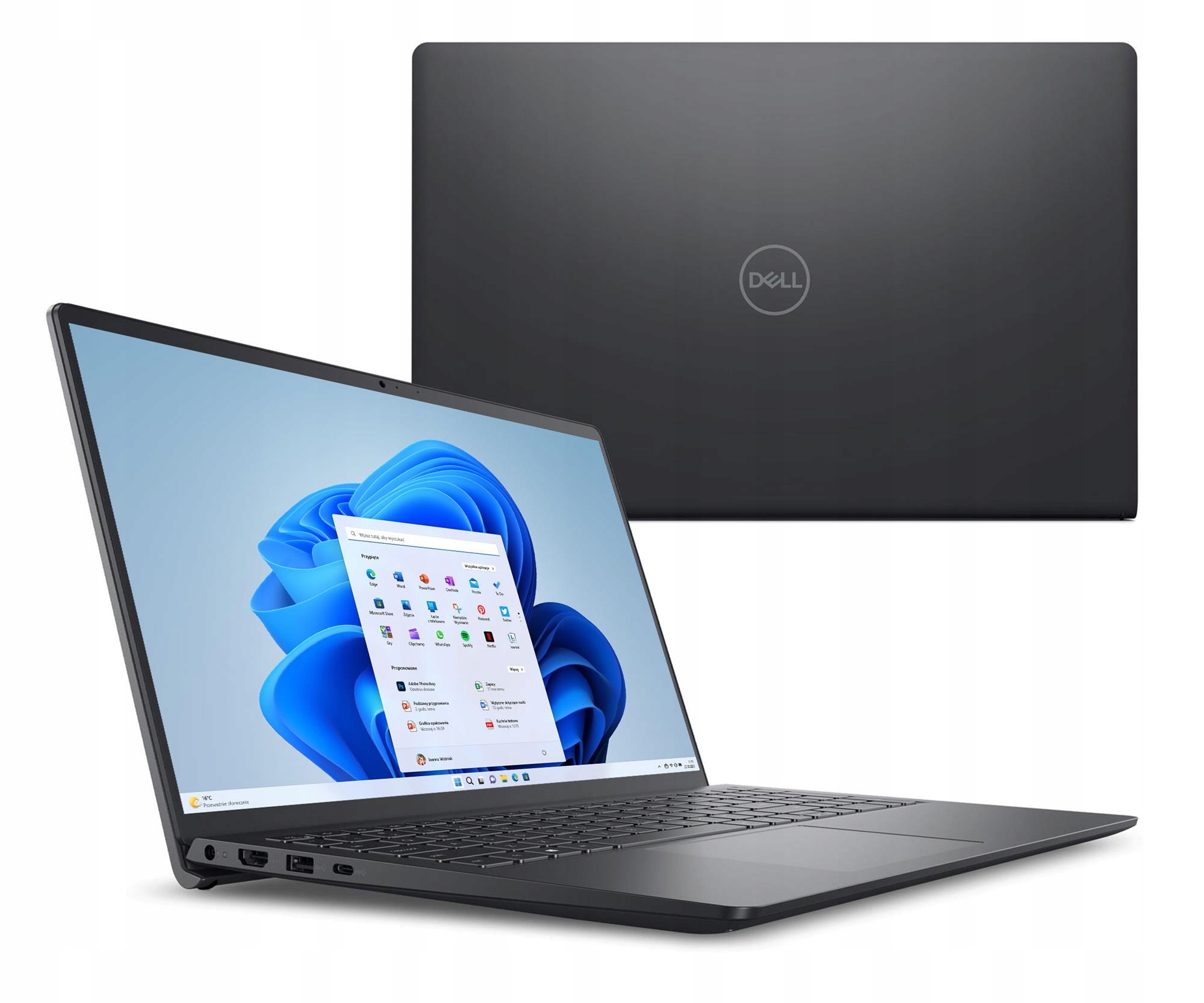 Laptop 15,6" Dell 15 i7-1355U/16GB/512/Win11 120Hz Czarny