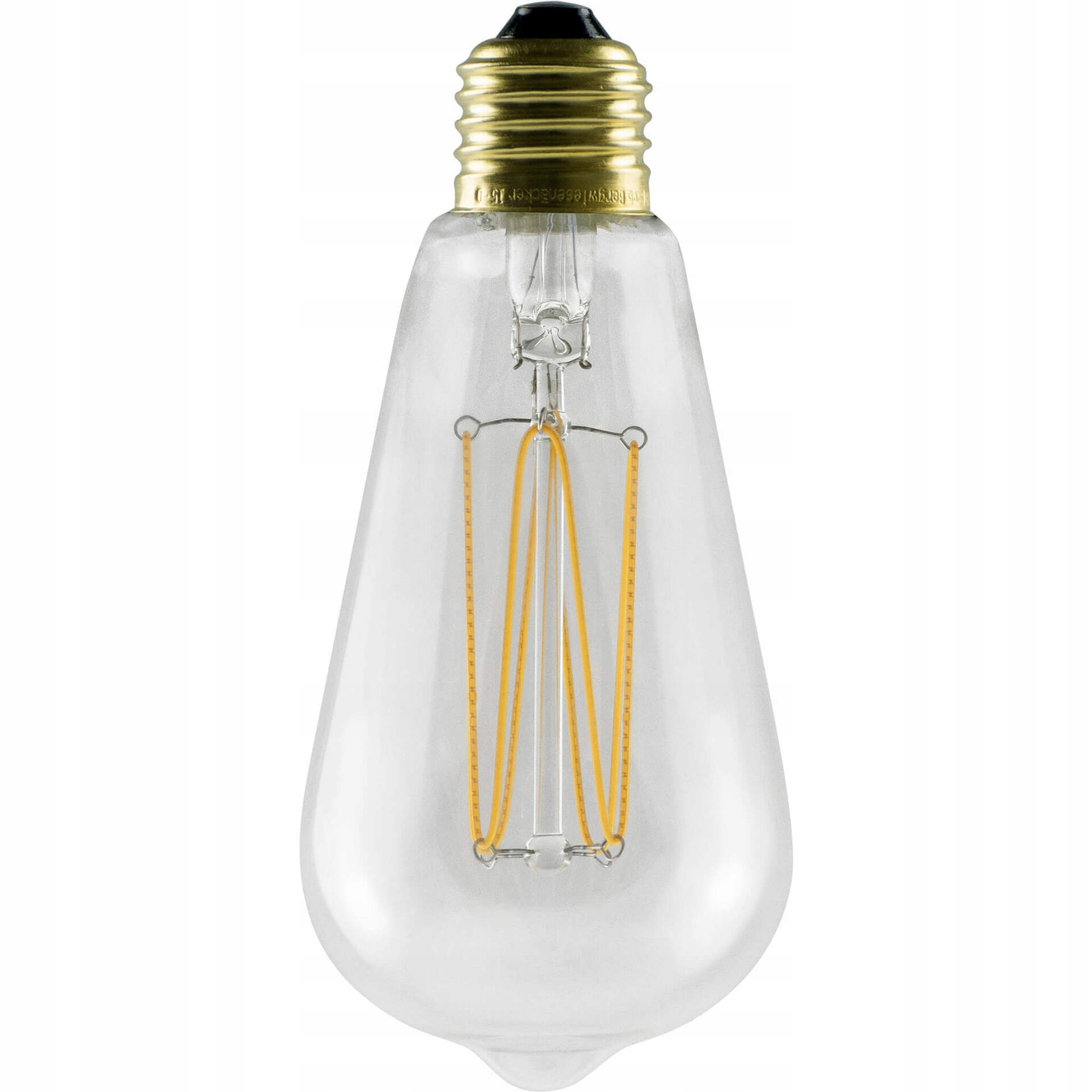 Segula 55431 Led soft rustika Cage číra E27 6 W (46 W) 570 Lm 2200 K