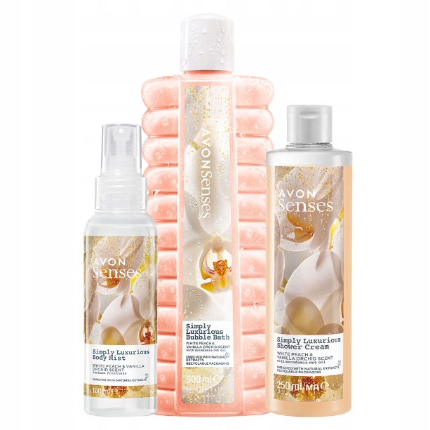 

Avon Zestaw Senses Brzoskwinia 3 Sztuki