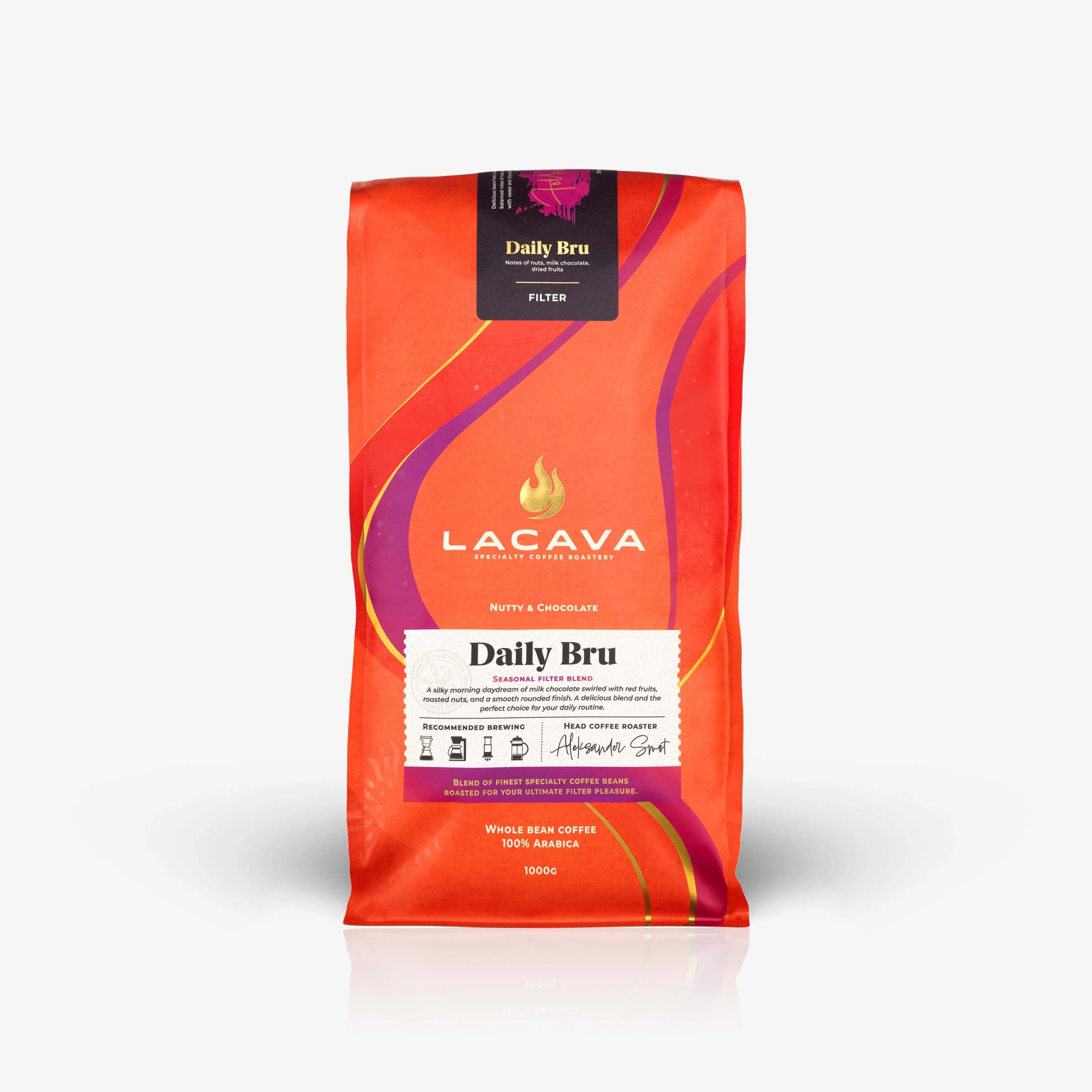 LaCava Daily Bru Filter kawa ziarnista 1kg