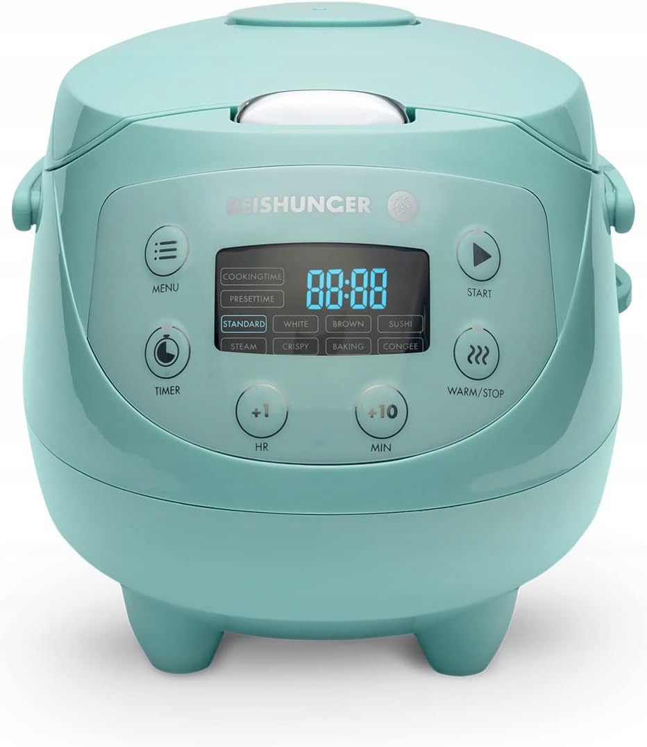 Digitální Rýžovar Mini 0,6 L, Multicooker S Časovačem, Mátový