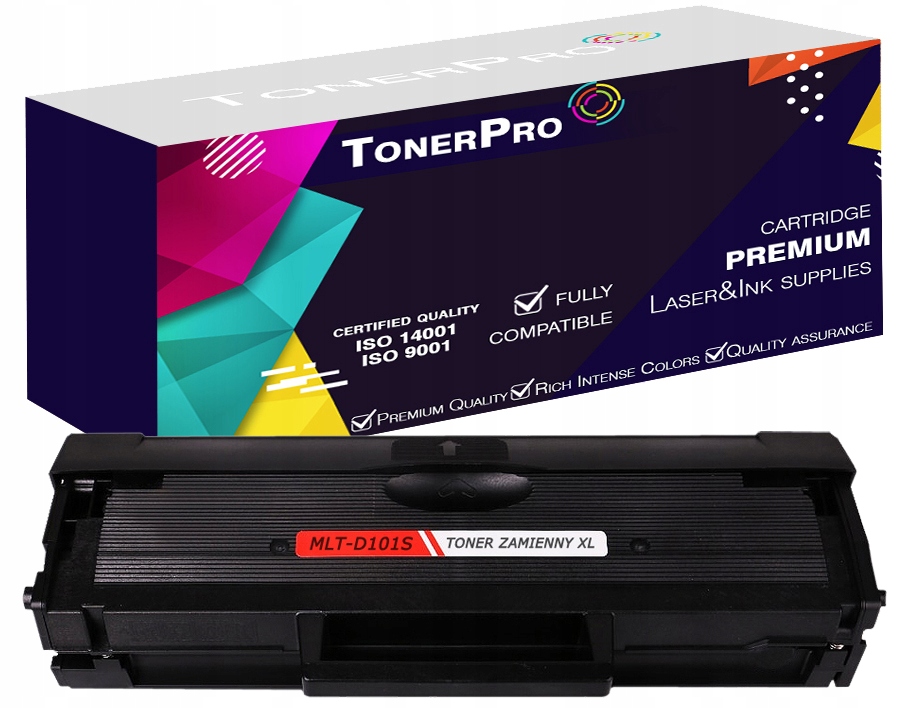 TONER MLT D101 S DO SAMSUNG ML2160 ML2165W SCX3400 ML-2160 SCX-3405W SF760 EAN (GTIN) 5903766988566