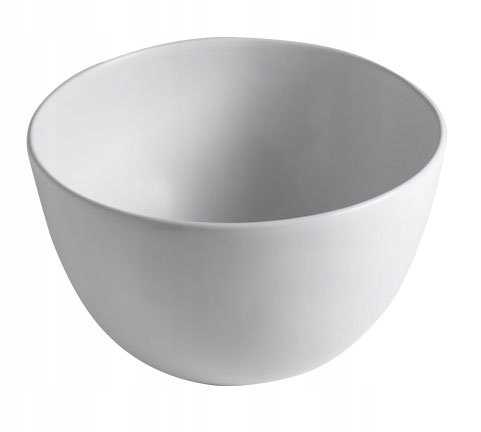 Dome umywalka ceramiczna nablatowa wysoka, Ø 45,5cm, biały WH030 Sapho