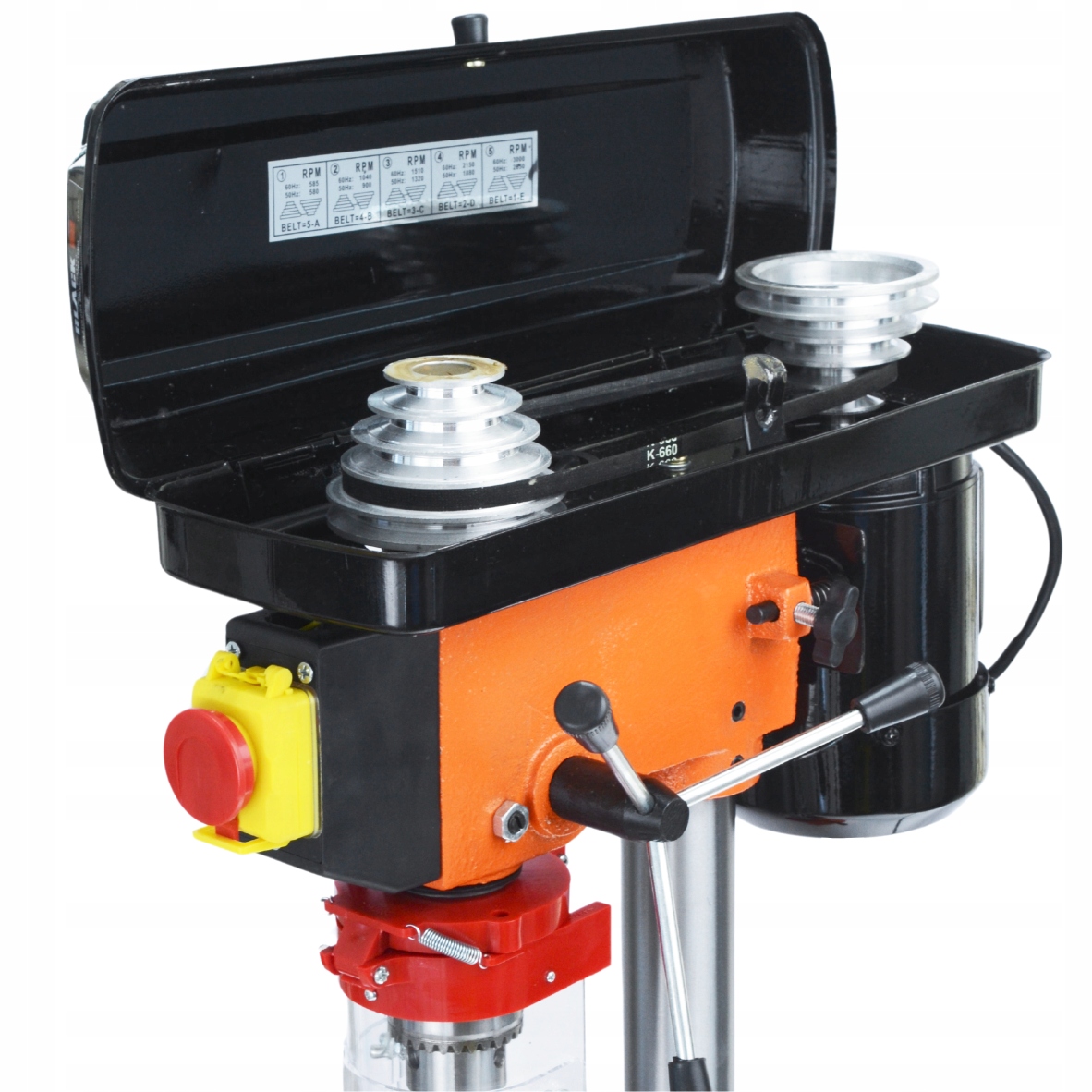 WIERTARKA STOŁOWA KOLUMNOWA SŁUPOWA 16mm Zasilanie sieciowe