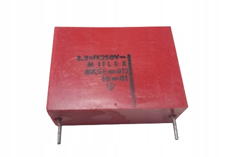 Kondensator Miflex 3,3uf K250V