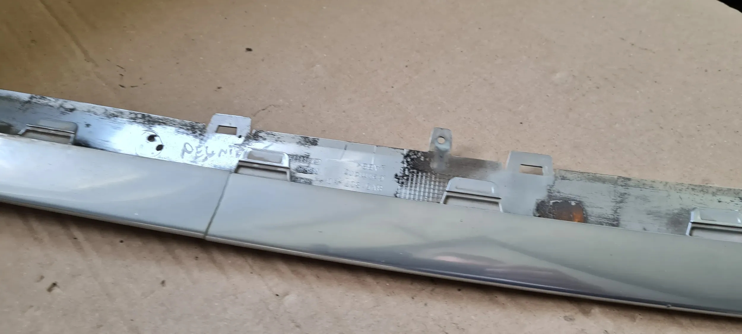 S3 8V BERLINA A3 MODANATURA PARAURTI ACCESSORI SLINE SPOILER CHROM