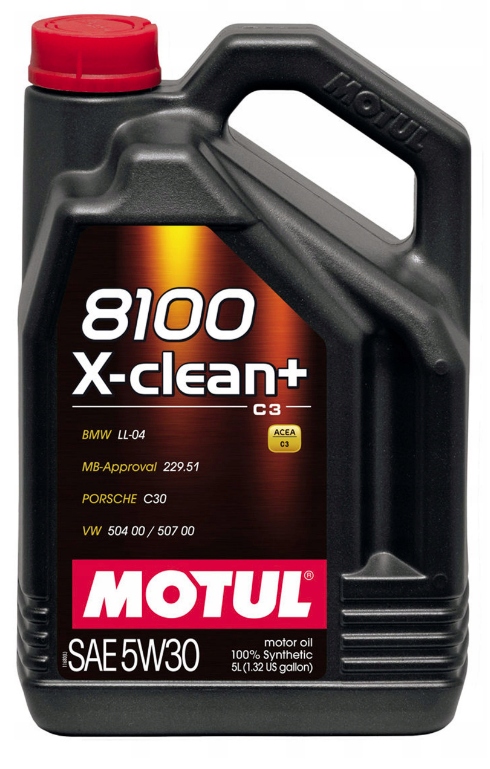 

Olej Motul 5W-30 8100 X-clean+ 504/507 5 Litrów