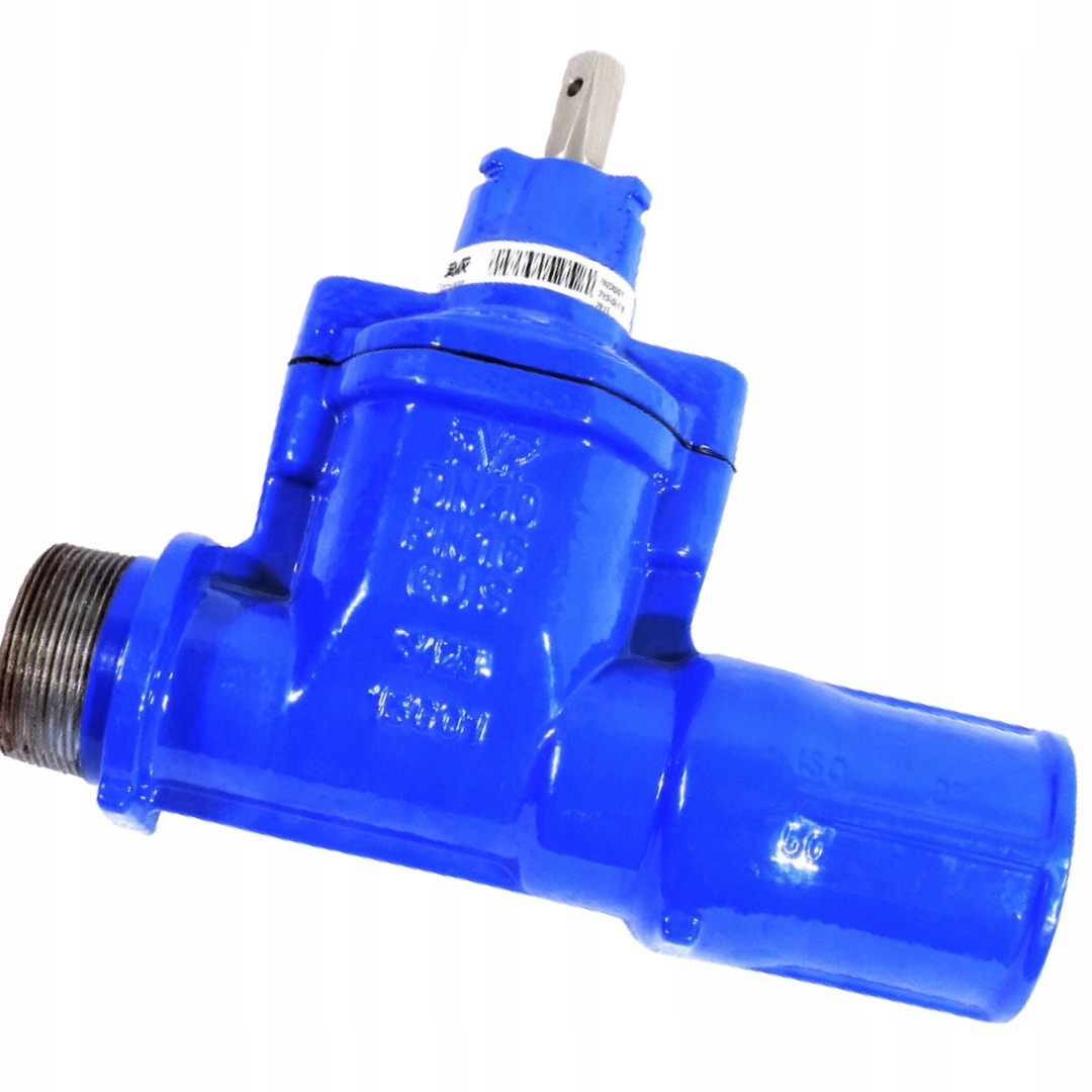 Zasuwa Zawór Do Nawiertki Przyłącza Wody Typ 03/40 Dn 50/2'' PN10 Żeliwny