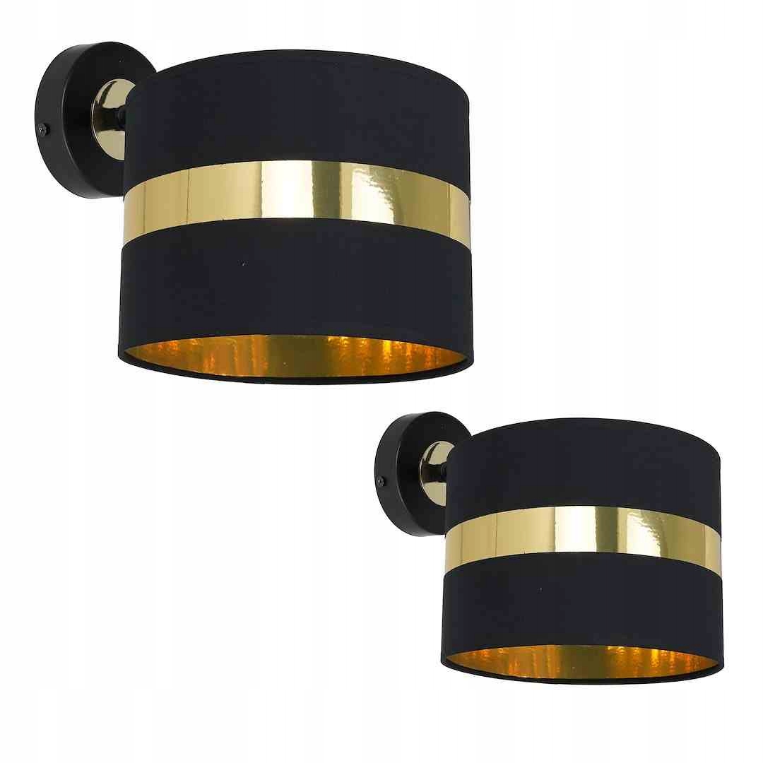 Nástenné svietidlo Palmira Black Gold 1xE27 60W Milagro nástenná lampa 1xE27 60W