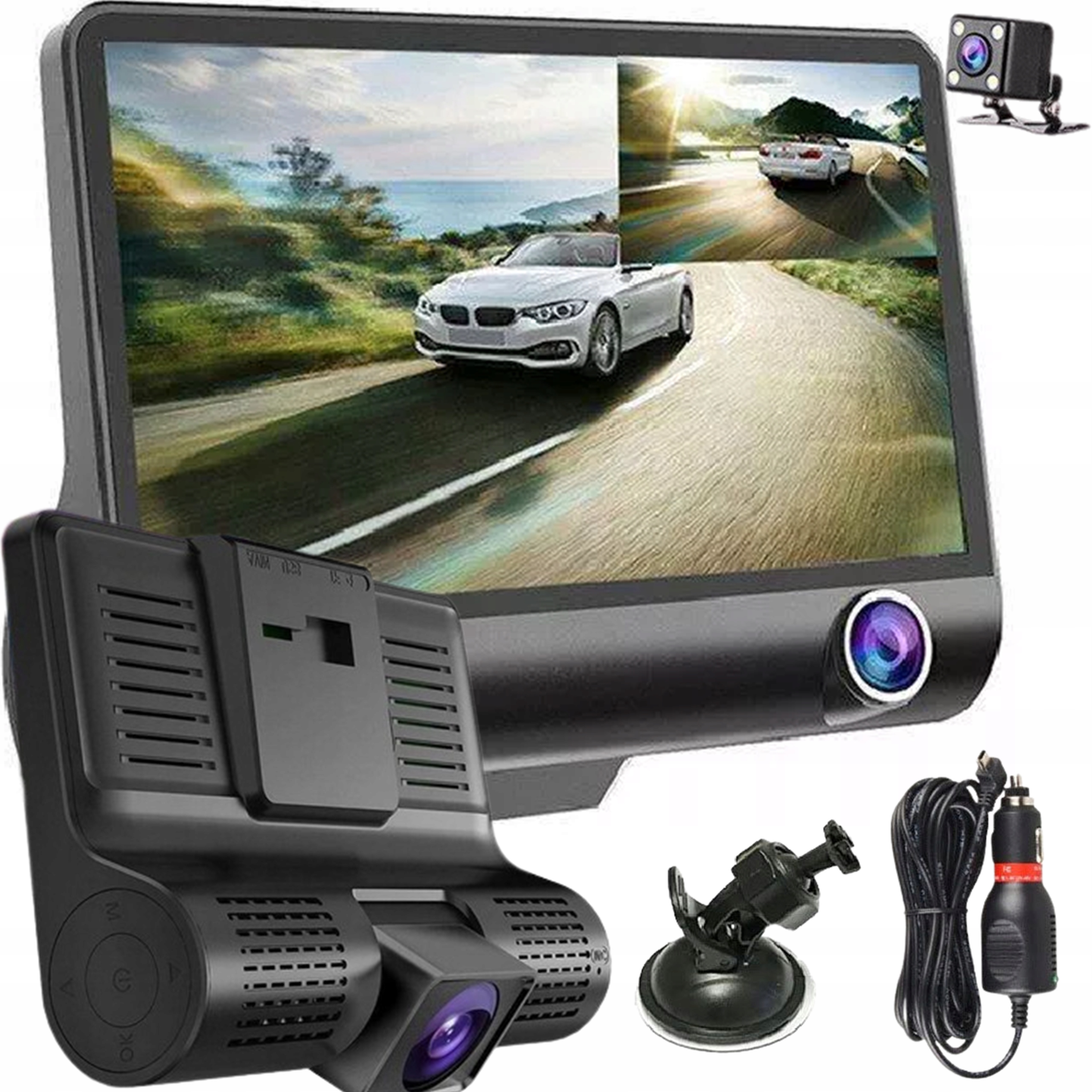 Záznamník Jízdy Full Hd Kamera Auta Do Auta Couvací Kamera