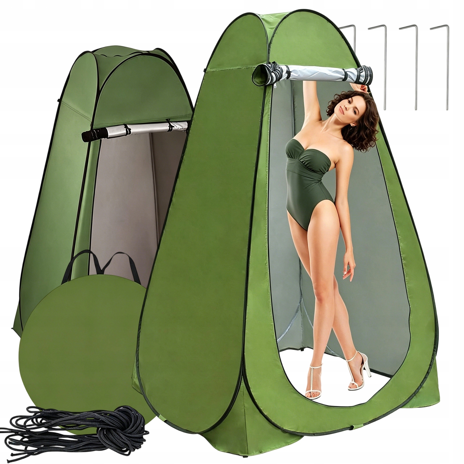 Turistická Sprcha Stan Kempingová Šatna 150X150X190 CM