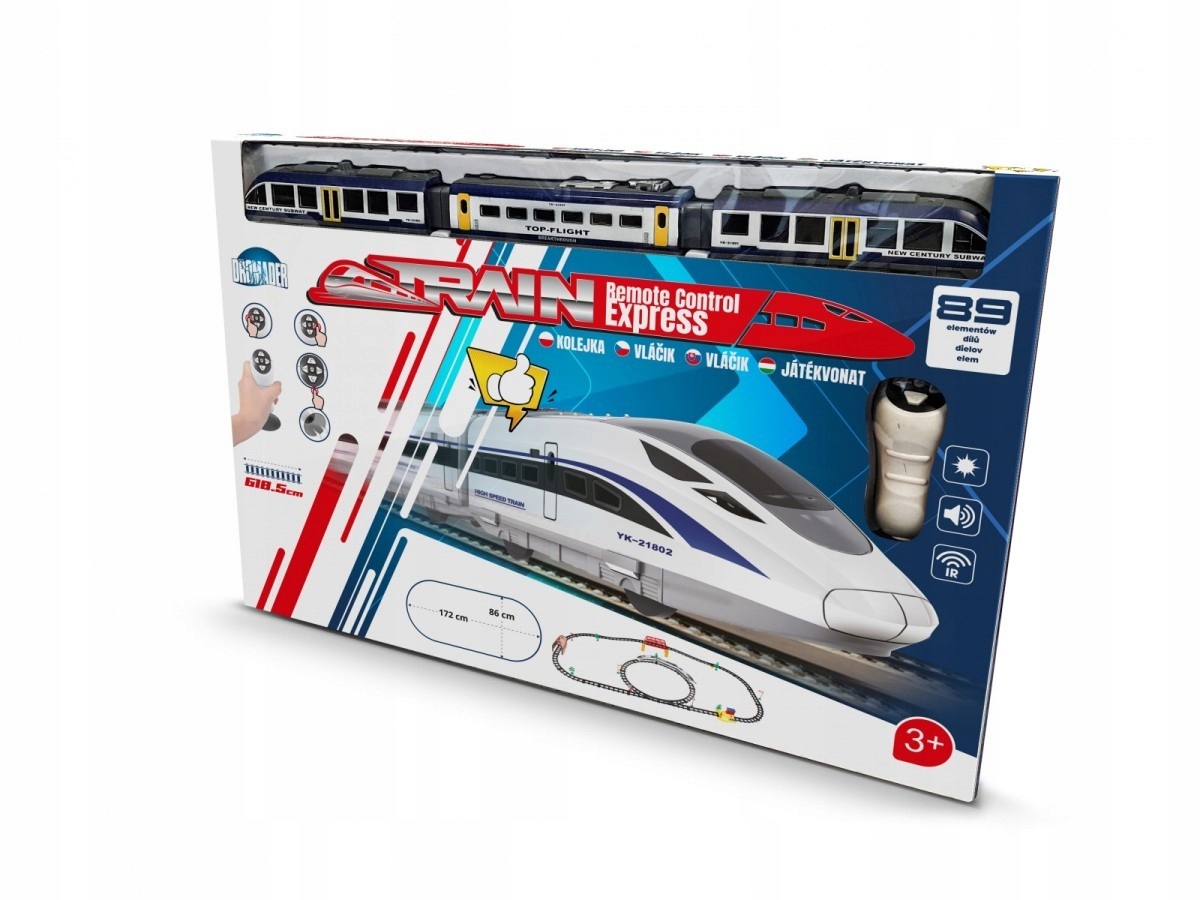 

Kolejka elektryczna Dromader 02761 618 cm