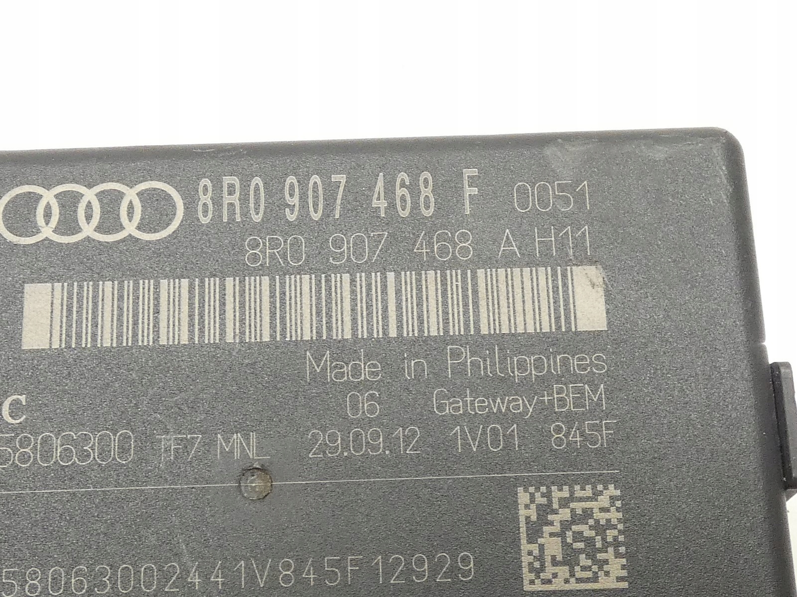 module control unit GATEWAY AUDI A4 B8 A5 8T LIFT Q5 8R 8R0907468F