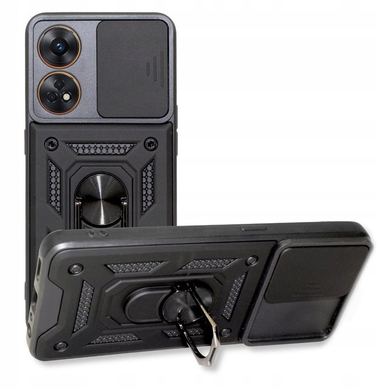 

Etui Pancerne Camshield Ring do Oppo Reno8 T 8T