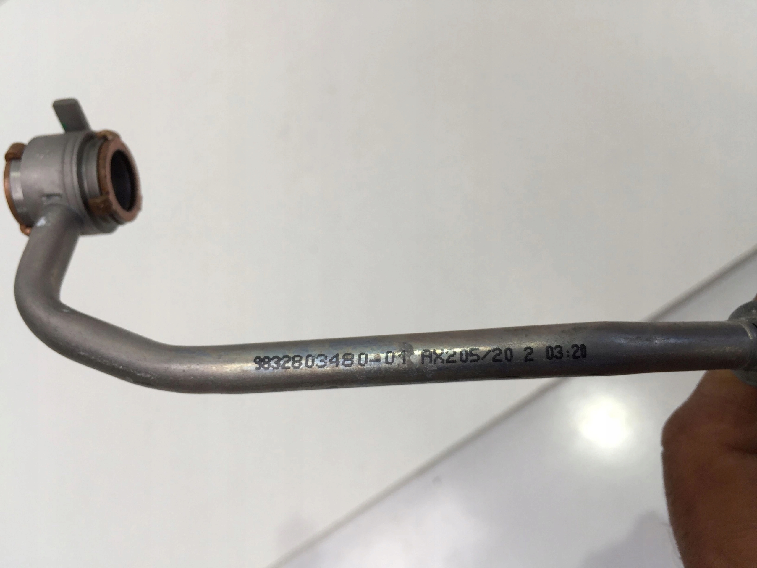 OPEL CORSA F 1 2 THP RURKA PRZEWOD OLEJOWY TURBINY Part manufacturer Opel original OE