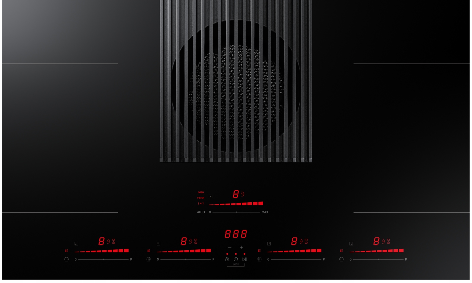 Płyta indukcyjna z wyciągiem Samsung NZ84T9747VK Marka Samsung