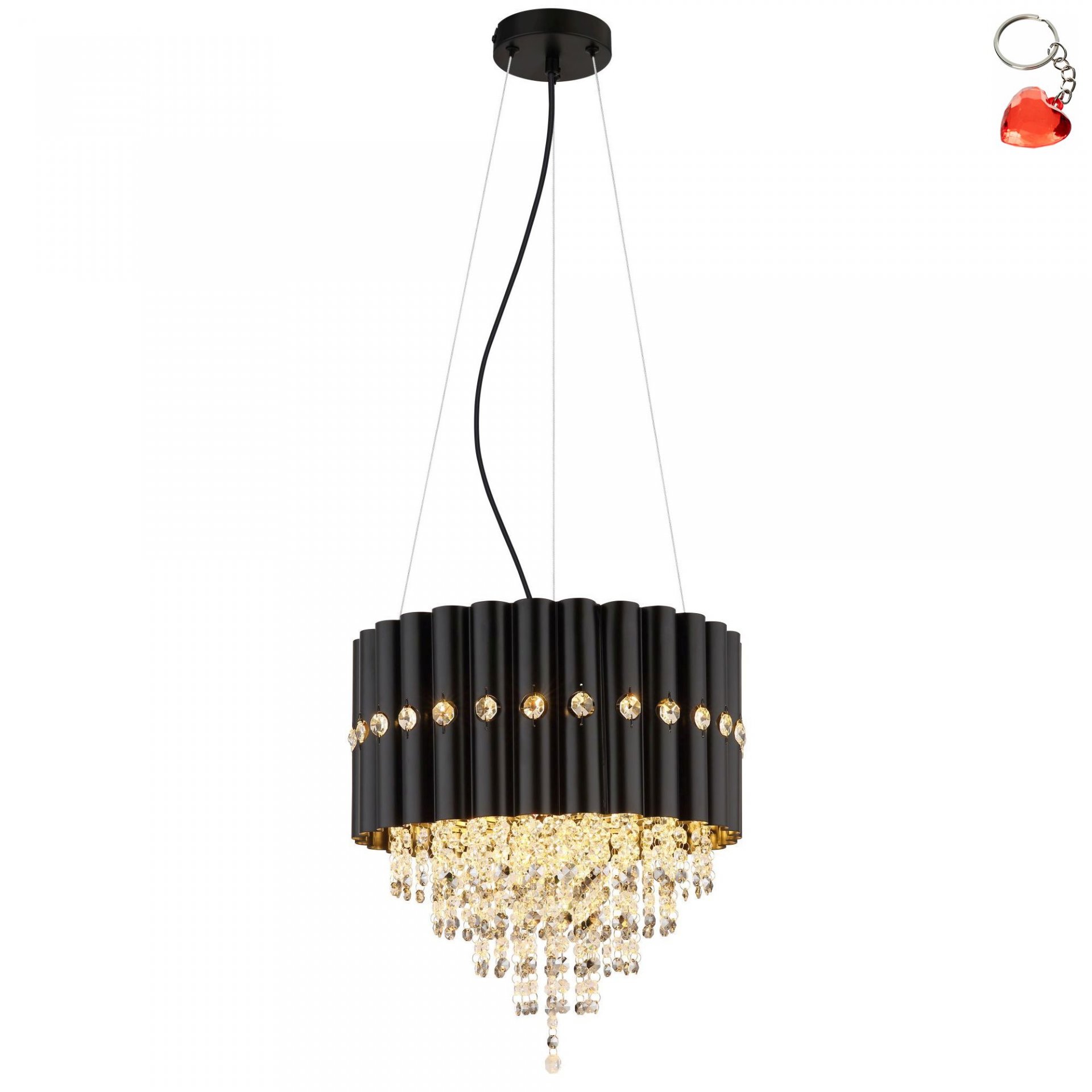 Závesná lampa Eleos 63149-3 Globo