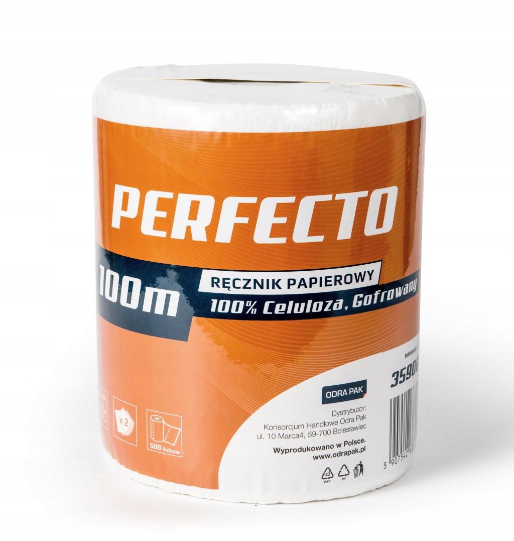 

Ręcznik Papierowy Perfecto 100 Metrów