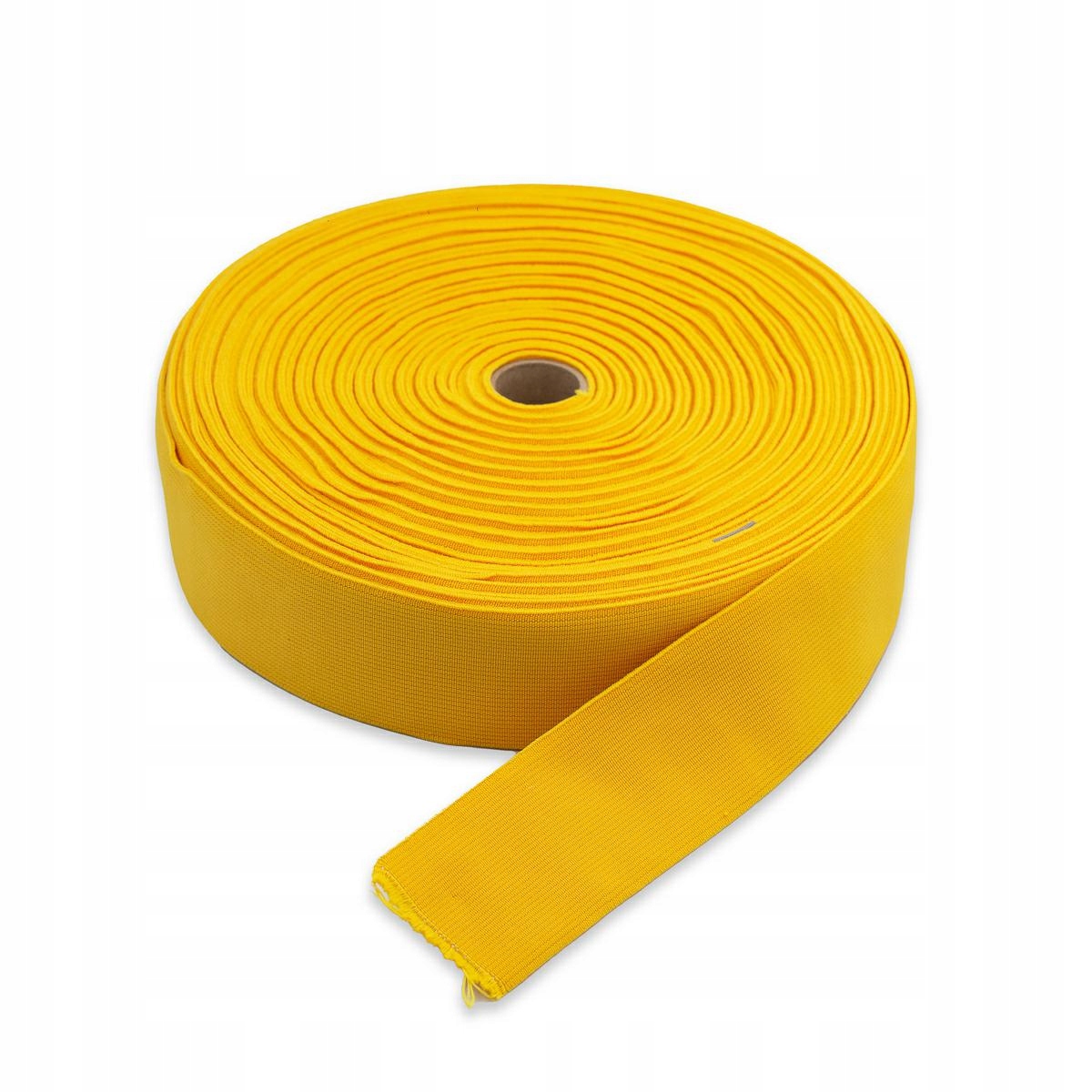 Guma tkaná 50mm/25m žlutá L4202