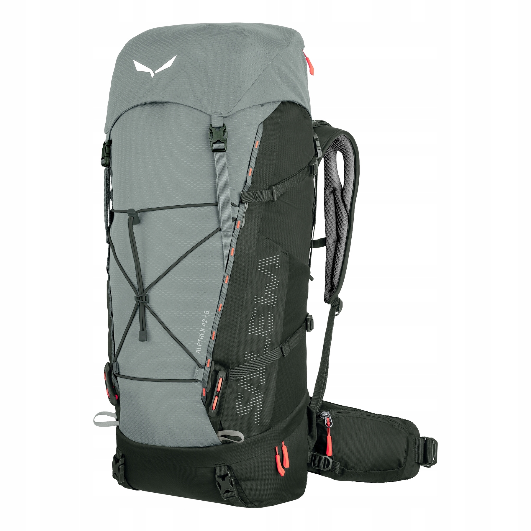 Plecak trekkingowy unisex Salewa Alptrek 42+5 L zielony 00-0000001258_5136