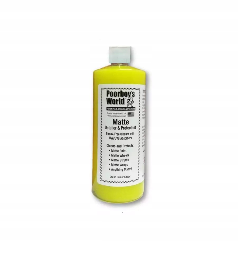 Poorboy's World Matte Detailer And Protectant 473ml