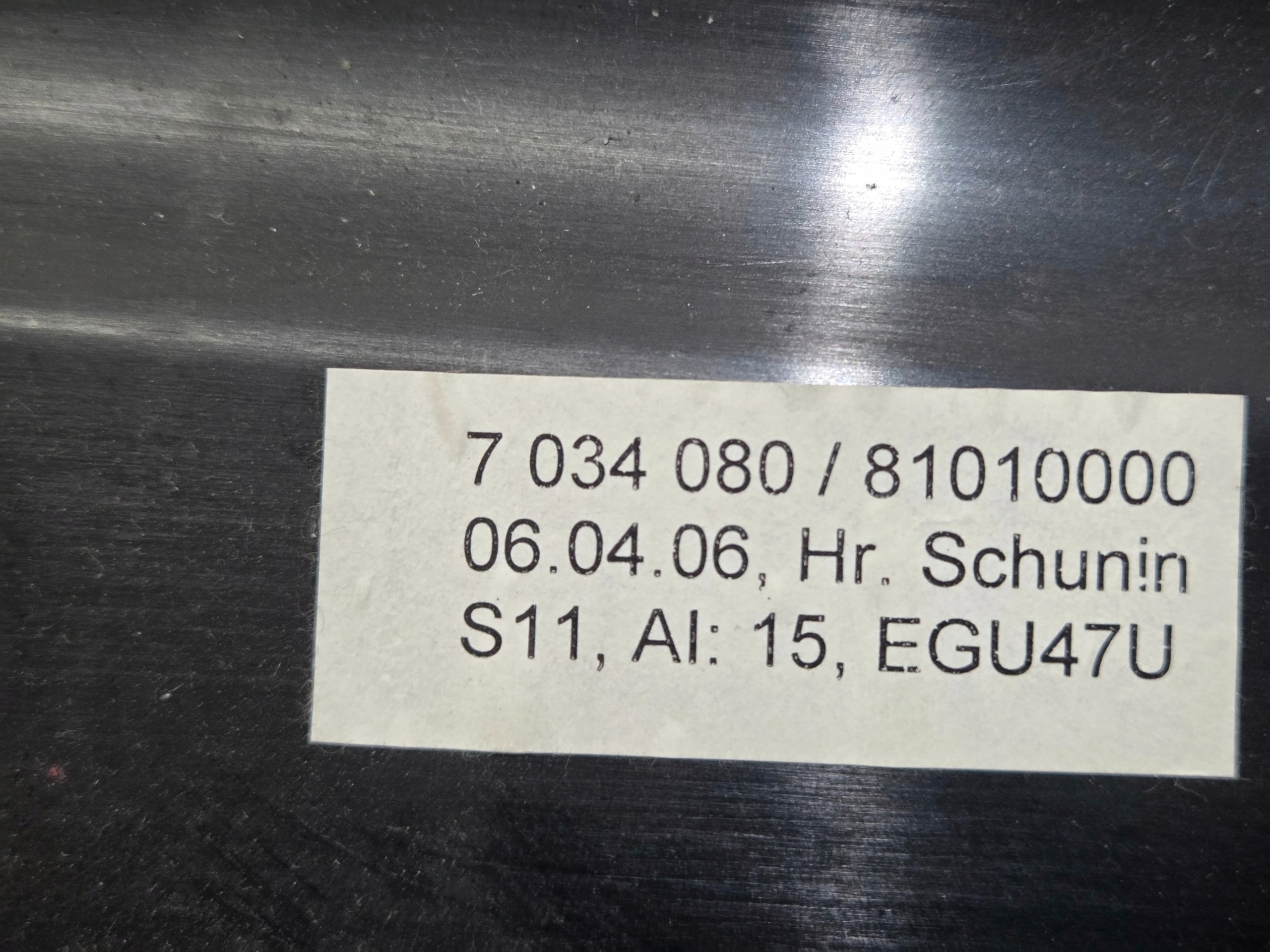 handschuhfach des beifahrers BMW E60 E61 7034080
