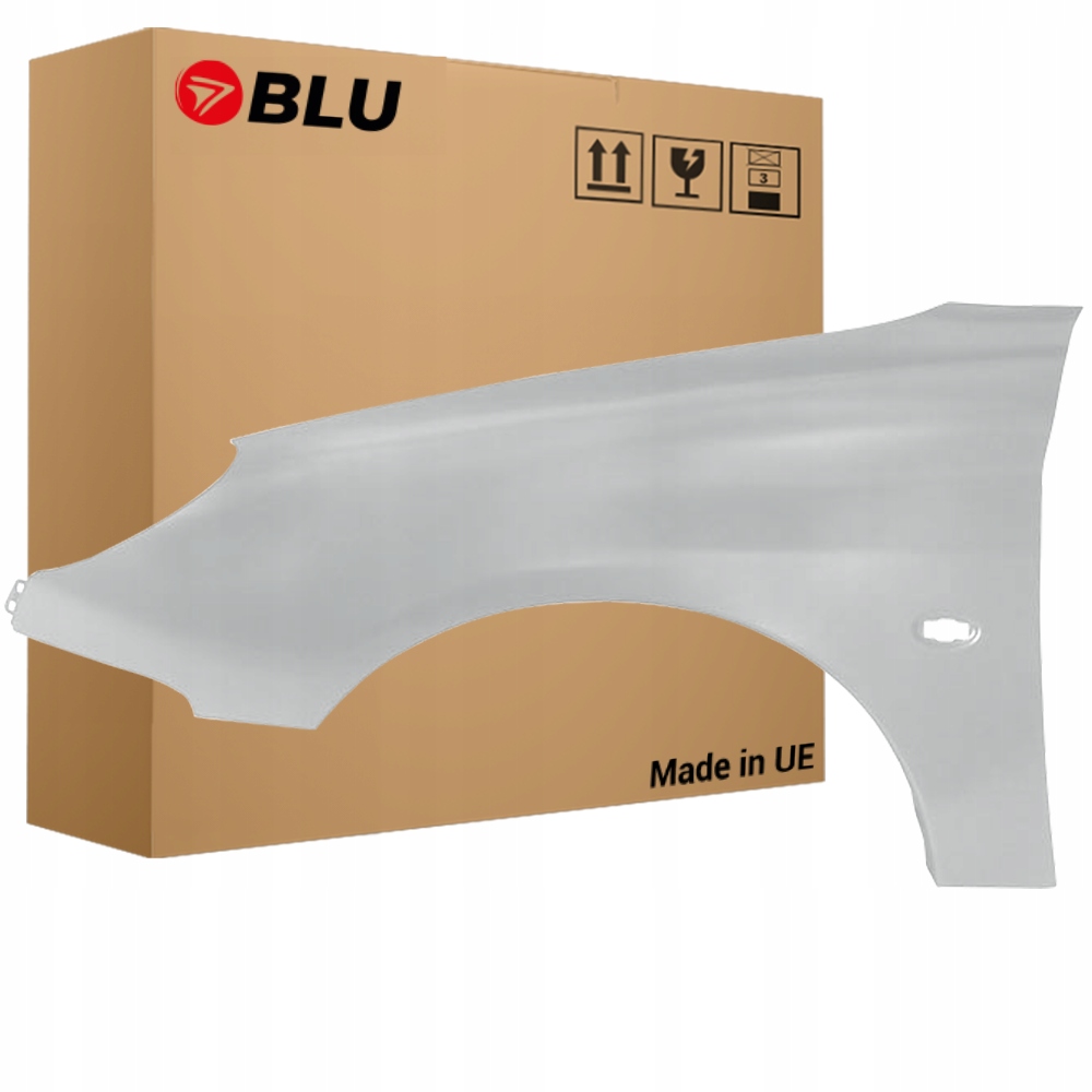 Blu Blatník Peugeot 206 CC Ezr levý šedý 98-09 přední