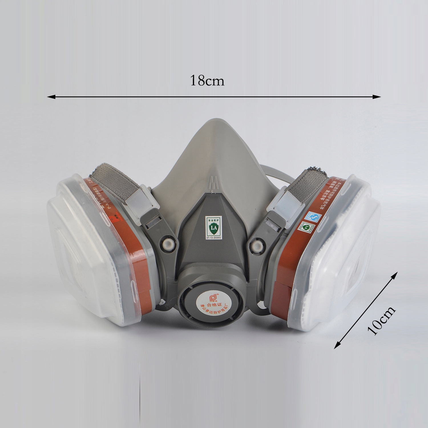 MASKA LAKIERNICZA Półmaska 6200 KOMPLET ZESTAW Materiał guma